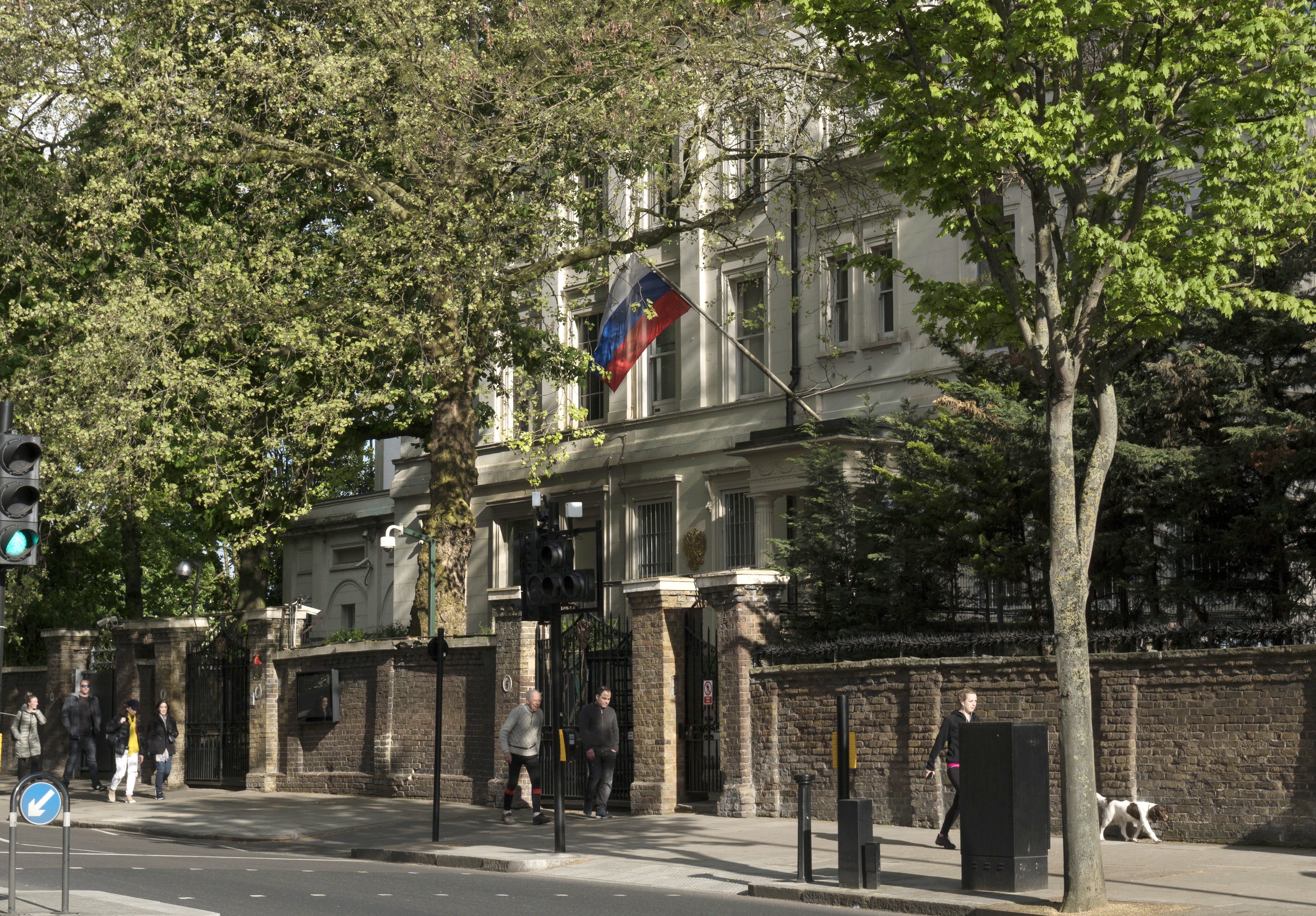 Посольство России в Британии. Фото: &copy; РИА Новости / Алекс Макнотон