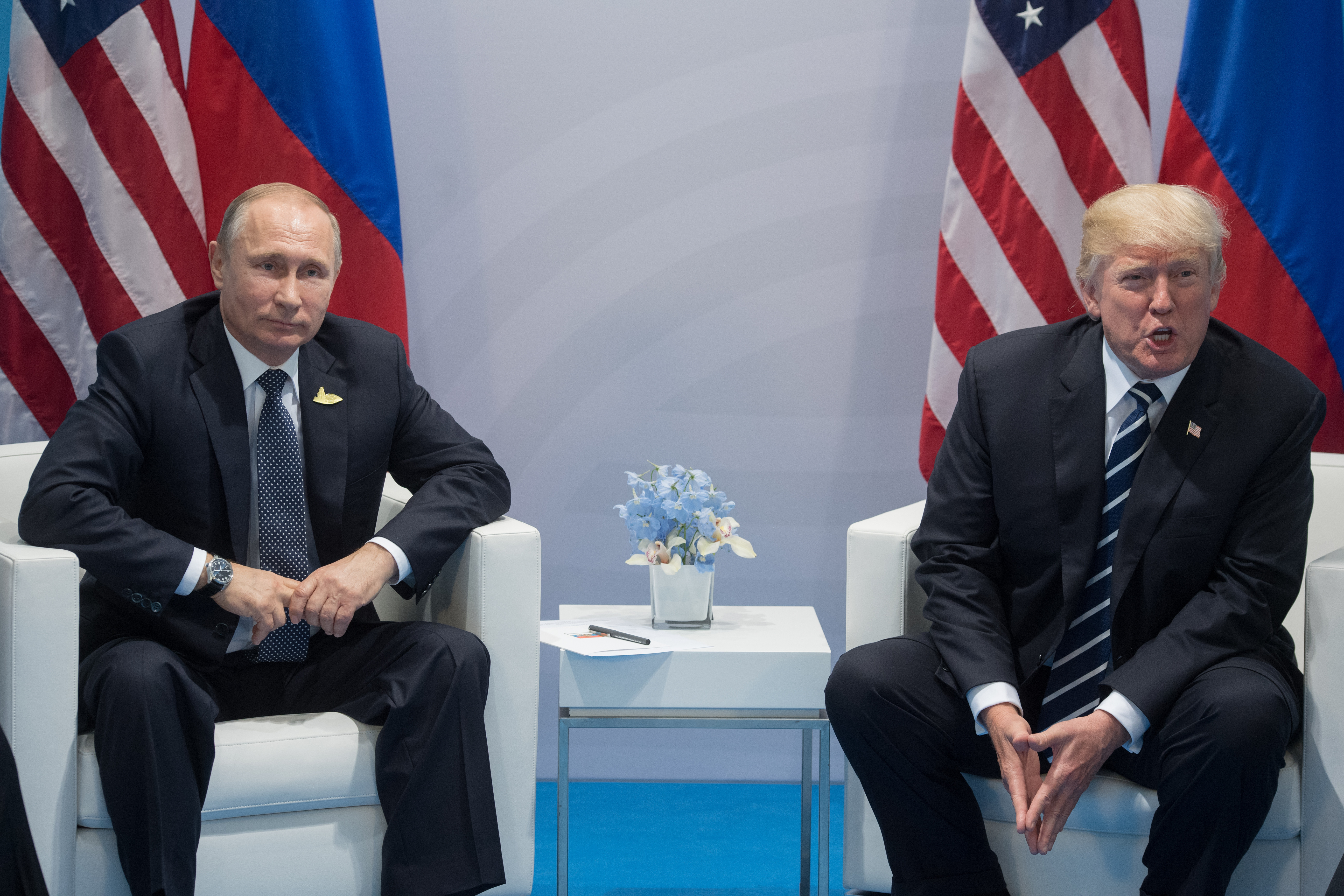 Владимир Путин и Дональд Трамп.&nbsp;Фото: &copy;РИА Новости/Сергей Гунеев