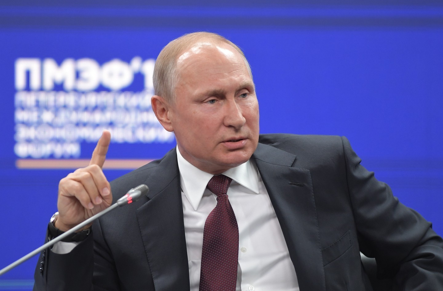 Президент России Владимир Путин. Фото: &copy;РИА Новости/Сергей Гунеев


