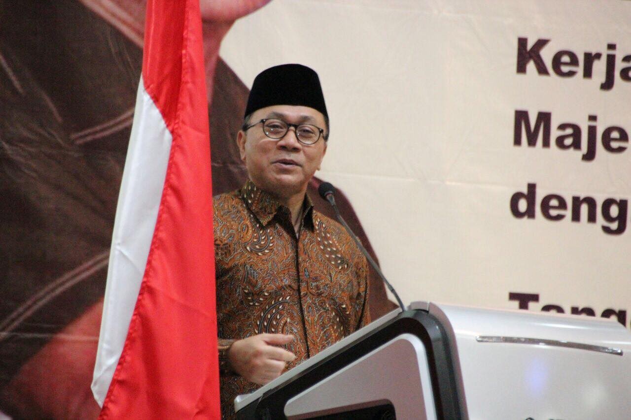 Спикер парламента Индонезии Зулкифли Хасан. Фото &copy; Facebook/Zulkifli Hasan