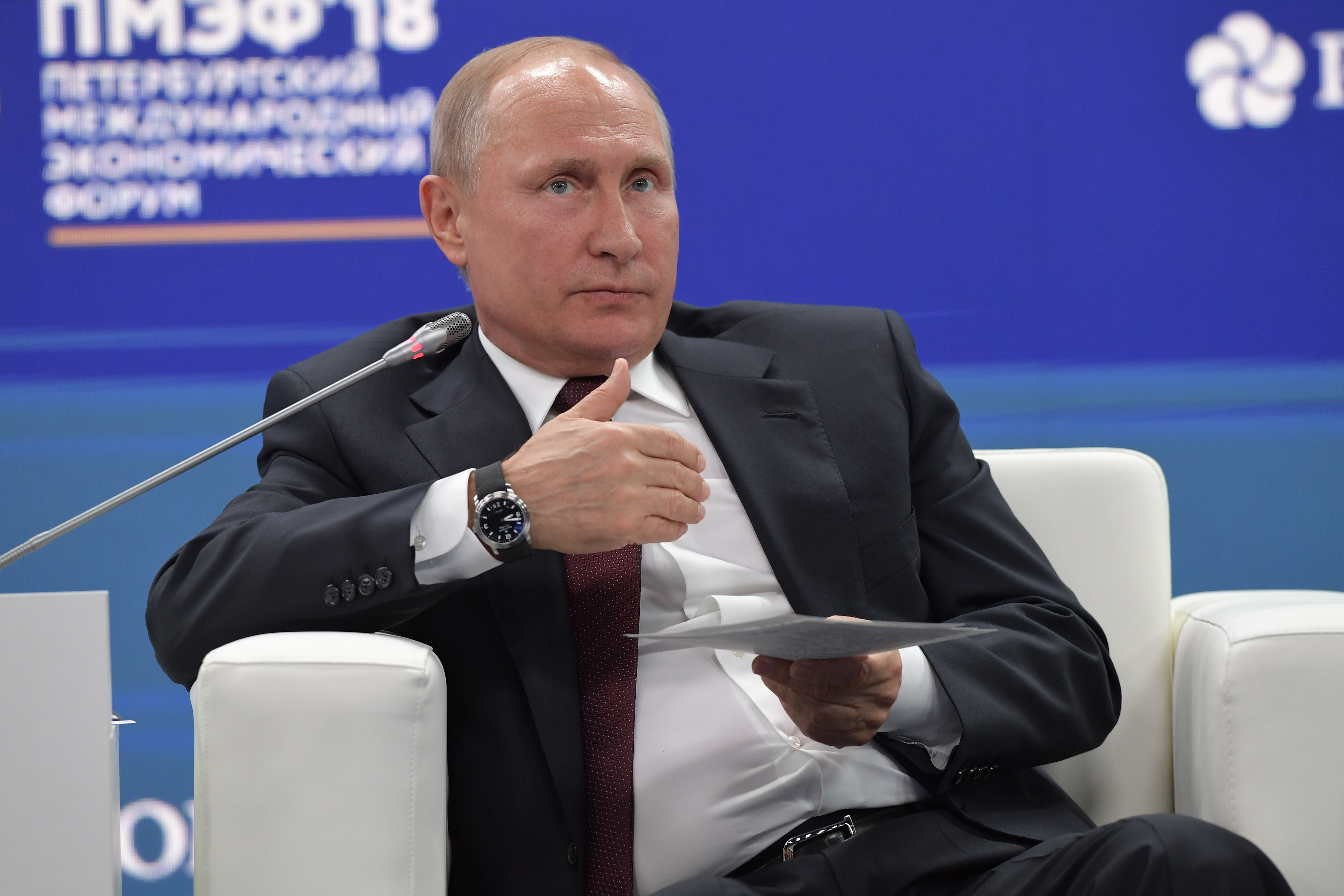 Владимир Путин. Фото: &copy; РИА Новости / Сергей Гунеев





