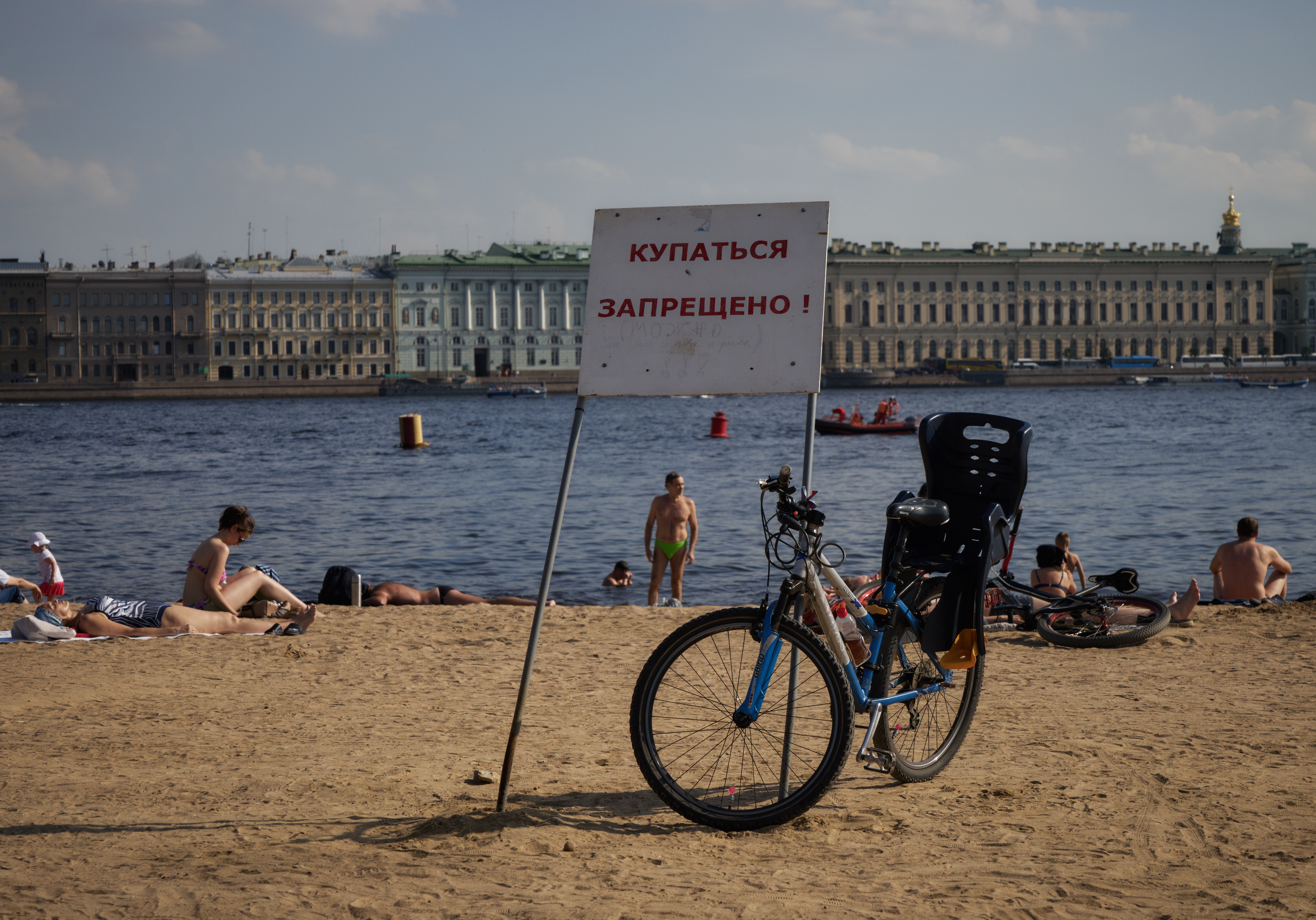 Петербург где купаться