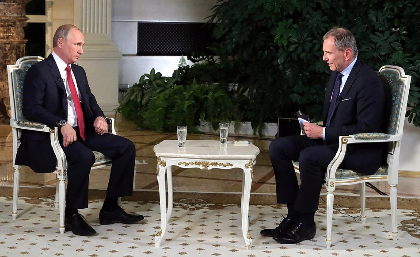 Владимир Путин и Армин Вольф Фото: &copy;&nbsp;kremlin.ru