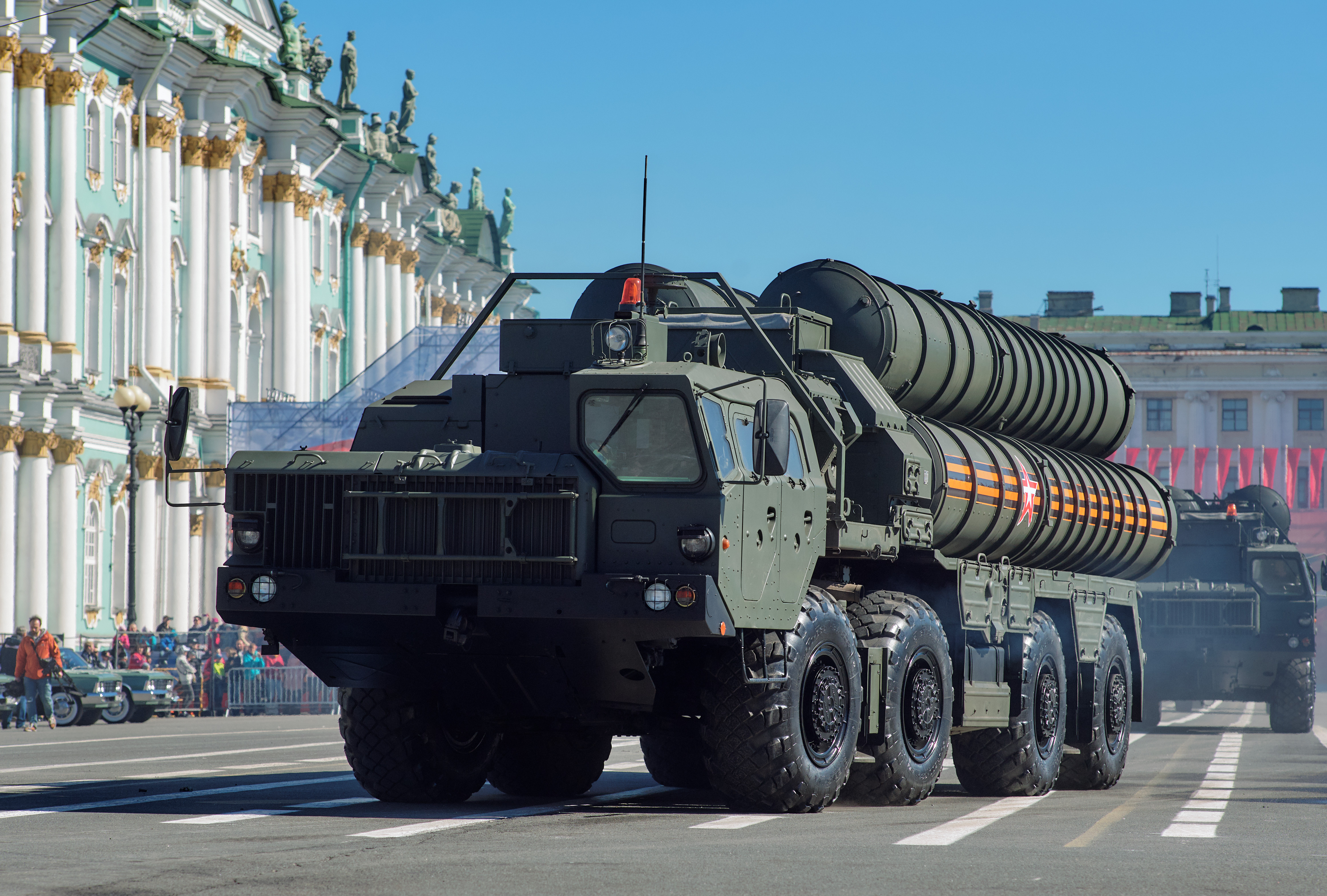 Предшествующая С-500 модель зенитного ракетного комплекса С-400 "Триумф". Фото: &copy;РИА Новости/Алексей Даничев