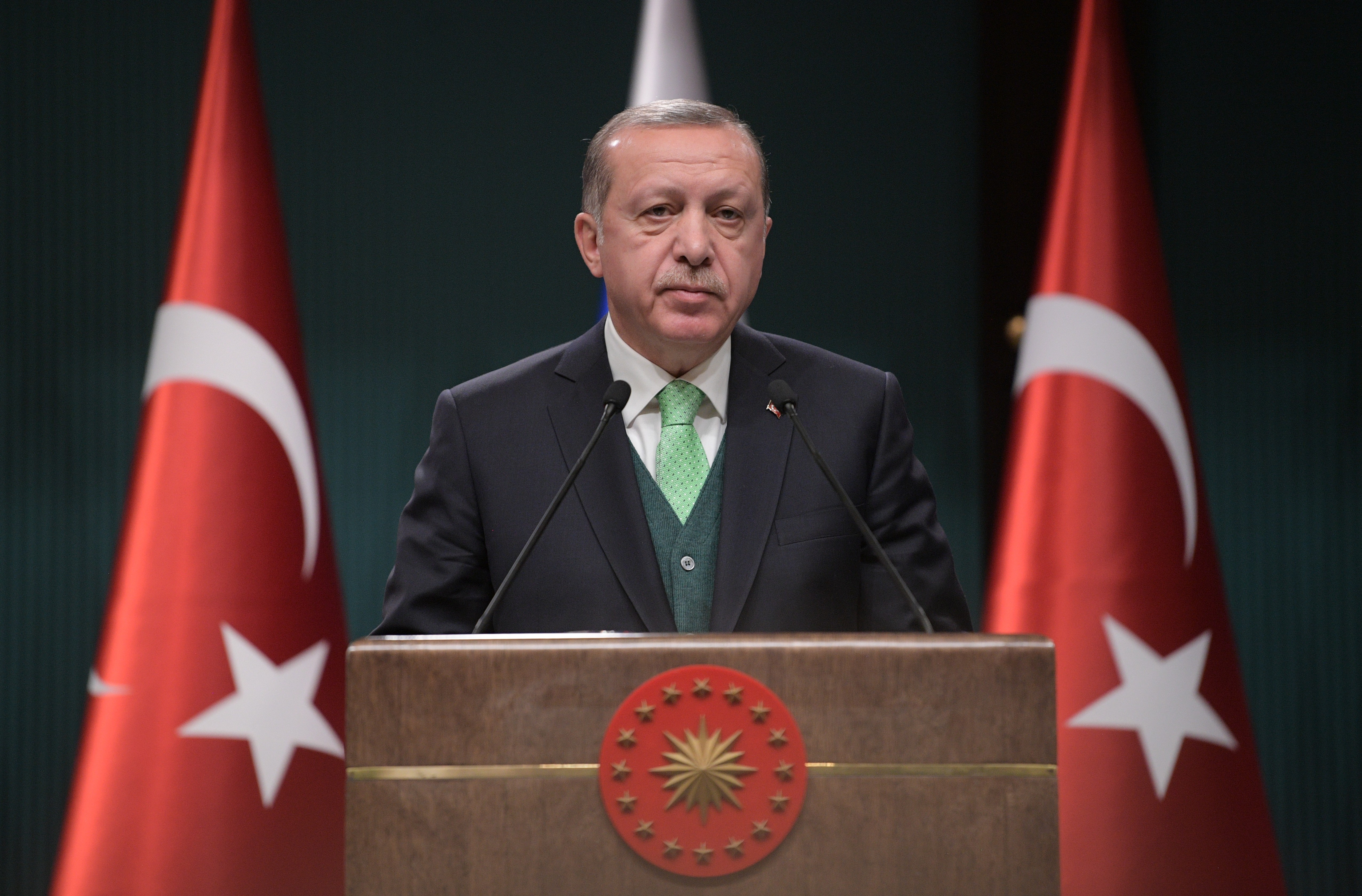 Президент Турции Реджеп Тайип Эрдоган. Фото: &copy;РИА Новости/Алексей Дружинин