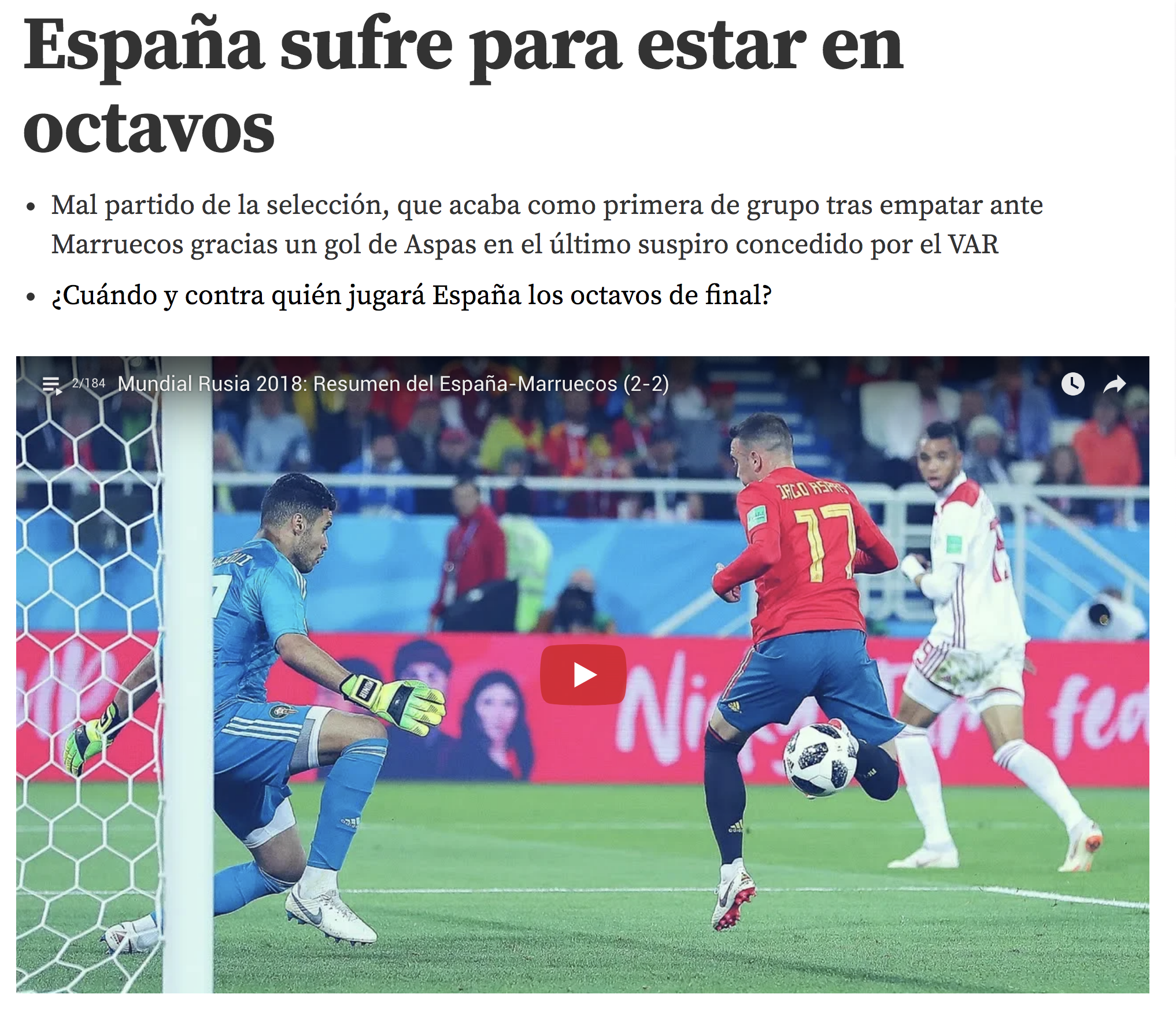 Скриншот сайта Mundo Deportivo