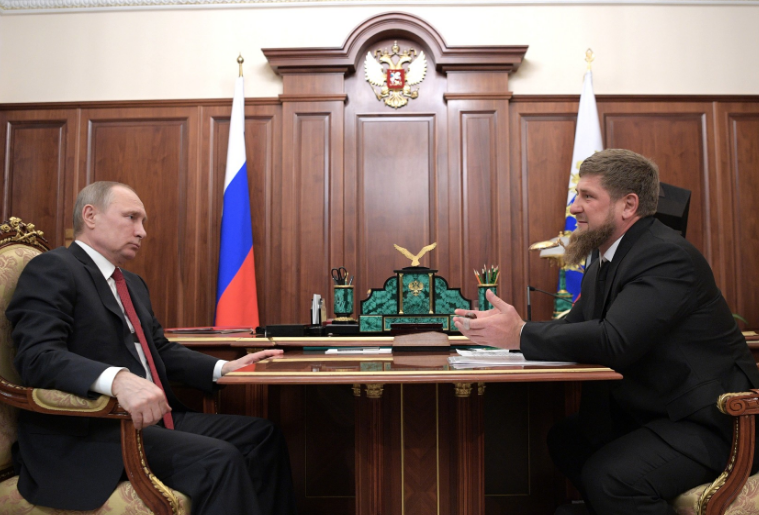 Владимир Путин и Рамзан Кадыров. Фото: пресс-служба президента РФ




