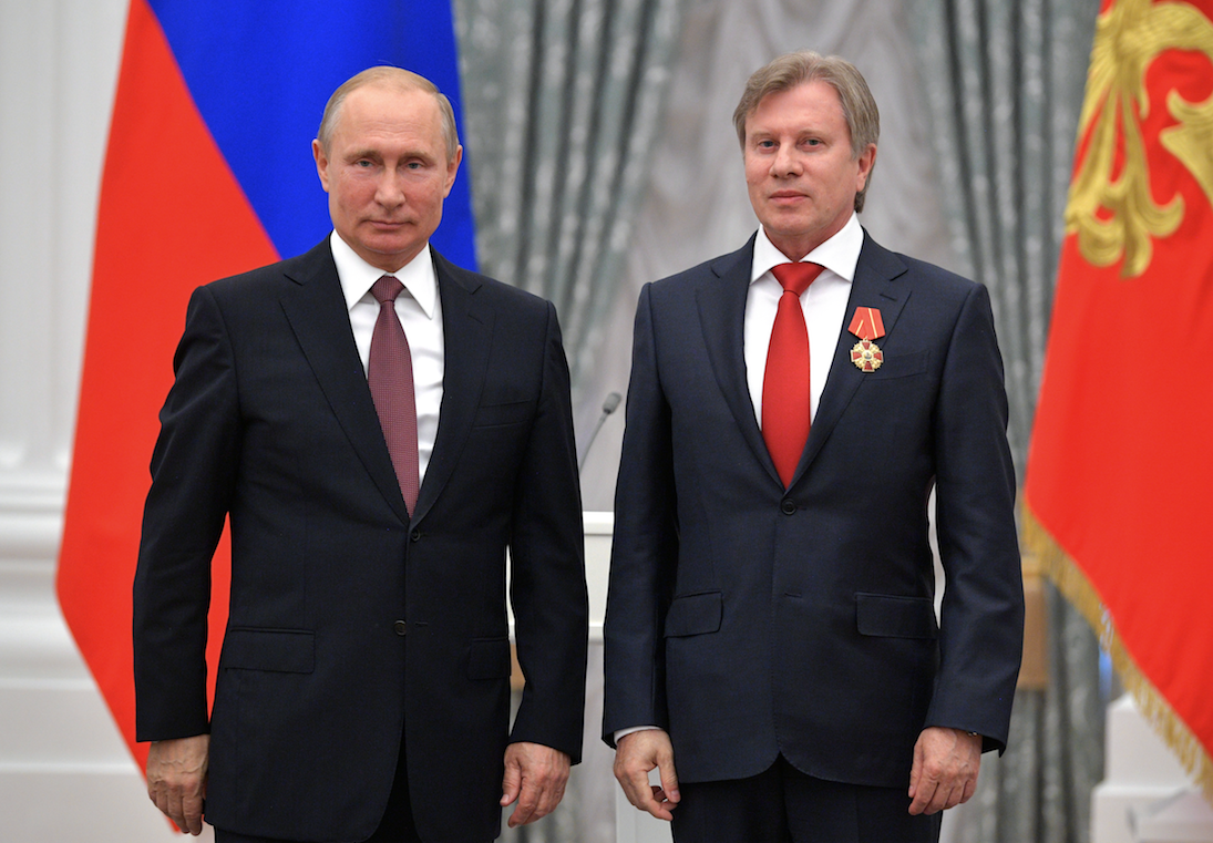 Путин и Савельев. Фото: &copy;РИА Новости/Алексей Дружинин