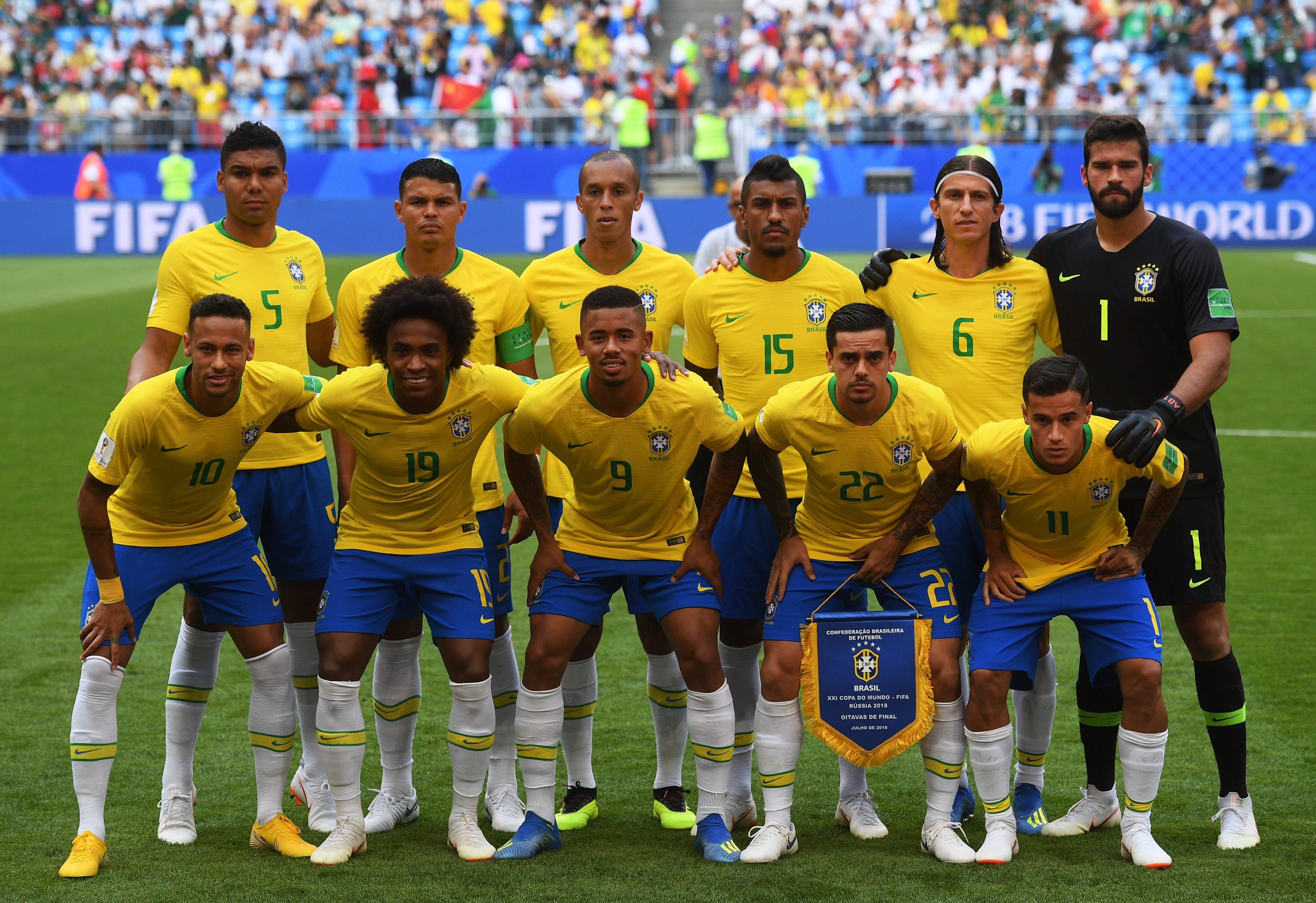 Сколько раз бразилия становилась чемпионом. Сборная Бразилии 2018. Сборная команда Бразилии по футболу. Футбольная сборная команда Бразилия. Сборная Бразилии по футболу футболисты Бразилии.
