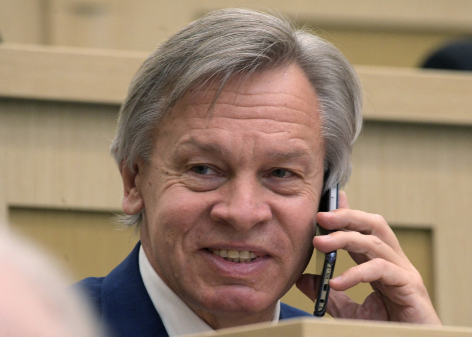 Сенатор Алексей Пушков. Фото: &copy; РИА Новости/Владимир Федоренко




