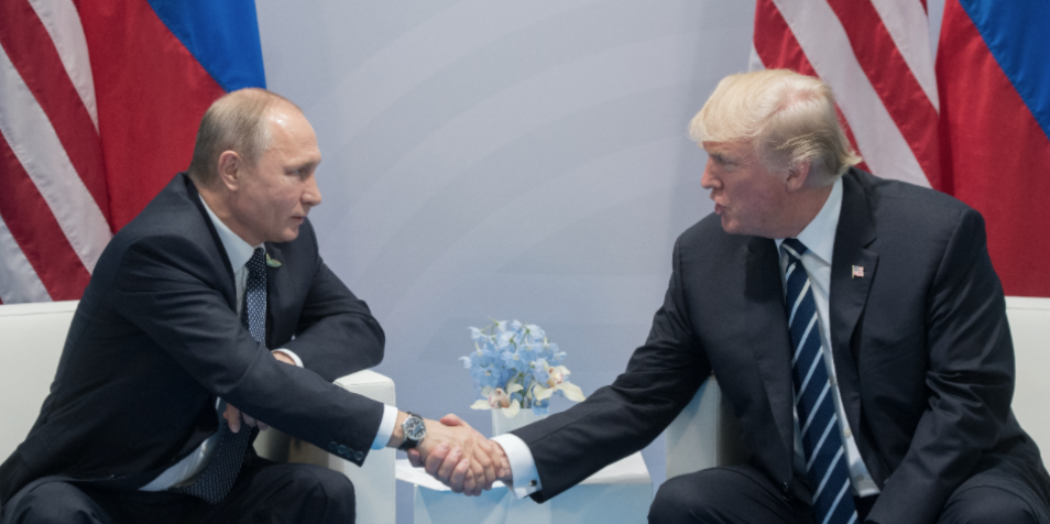 Владимир Путин и Дональд Трамп. Фото: &copy; РИА Новости/Сергей Гунеев




