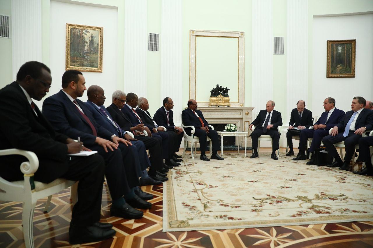 Президент Судана Омар Башир и президент России Владимир Путин. Фото: © L!FE / Андрей Тишин