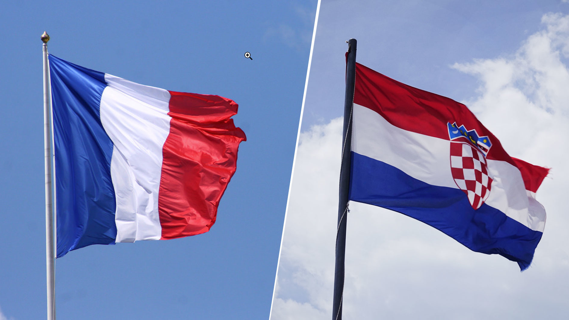 Флаги Франции и Хорватии. Фото: &copy; Flickr/&middot;j&uacute;bilo&middot;haku&middot;,&nbsp;David Jones