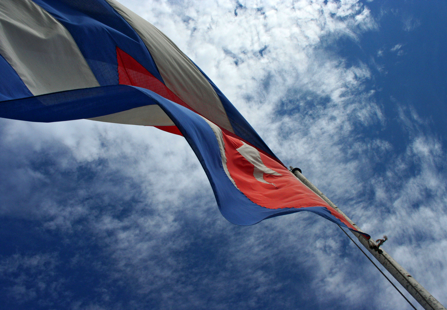 Флаг Кубы.&nbsp;Фото: &copy; Flickr/Luc&iacute;a Mart&iacute;nez