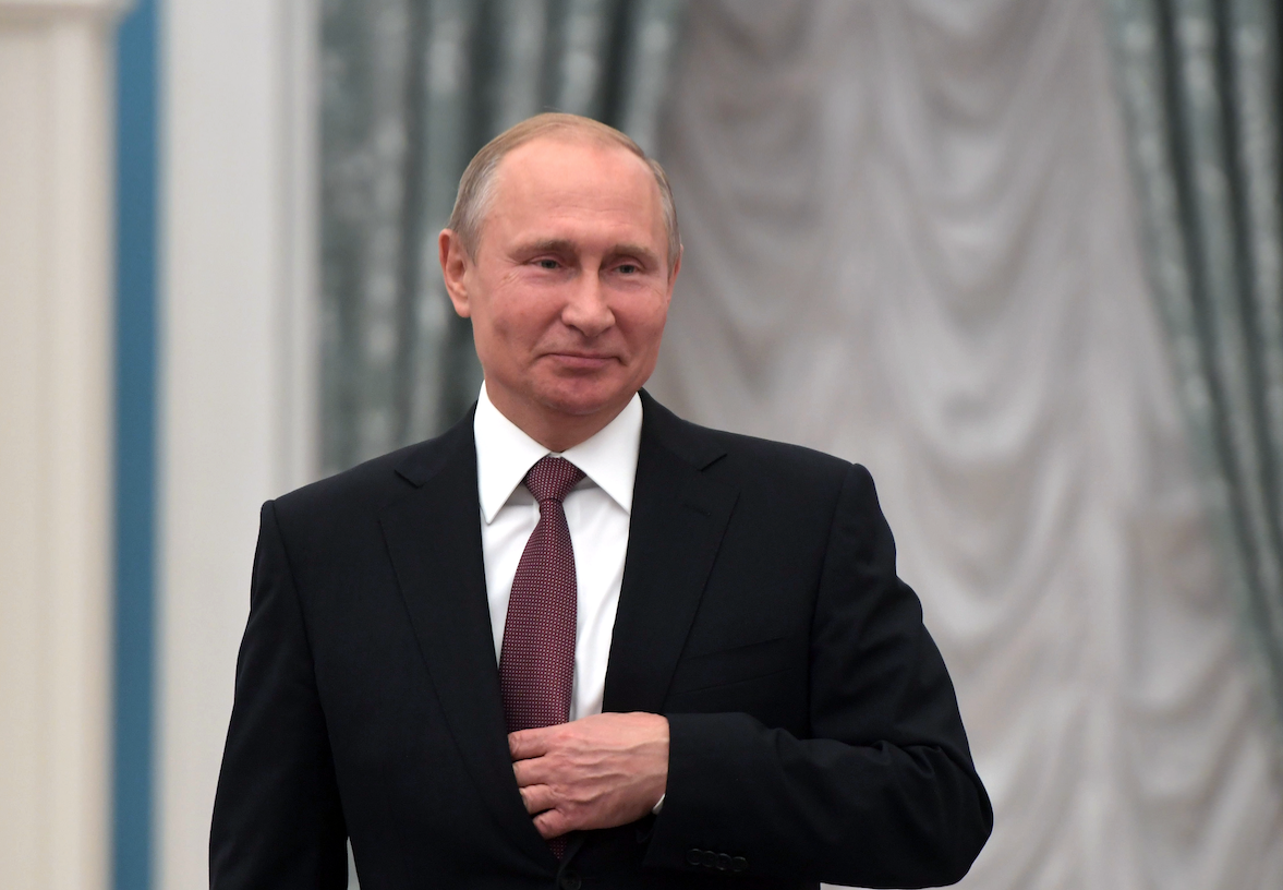 Владимир Путин. Фото: &copy;РИА Новости/Сергей Гунеев





