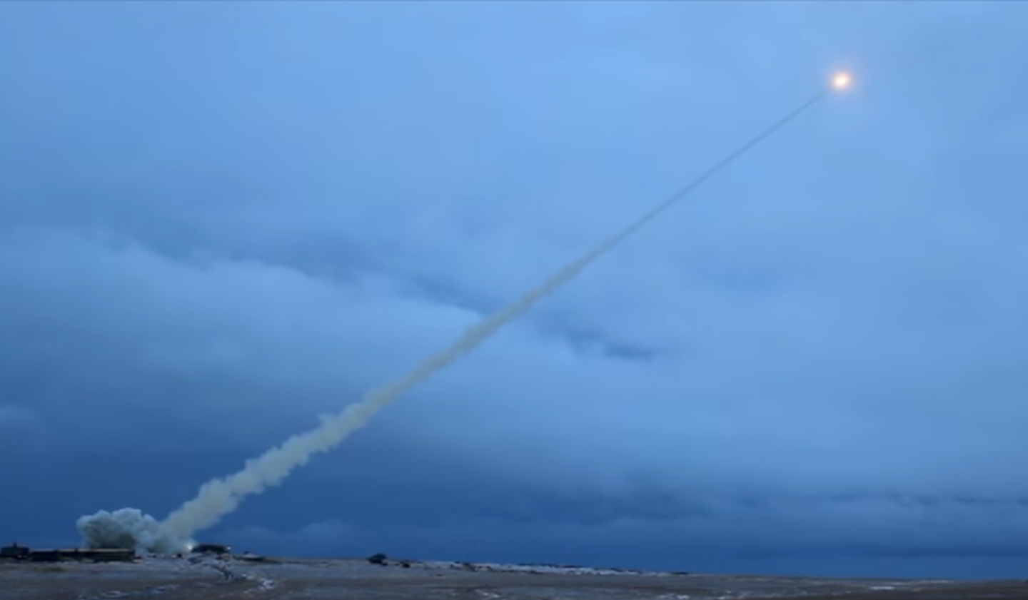 Запуск ракеты "Авангард". Скриншот видео:&nbsp;youtube.com/Минобороны России


