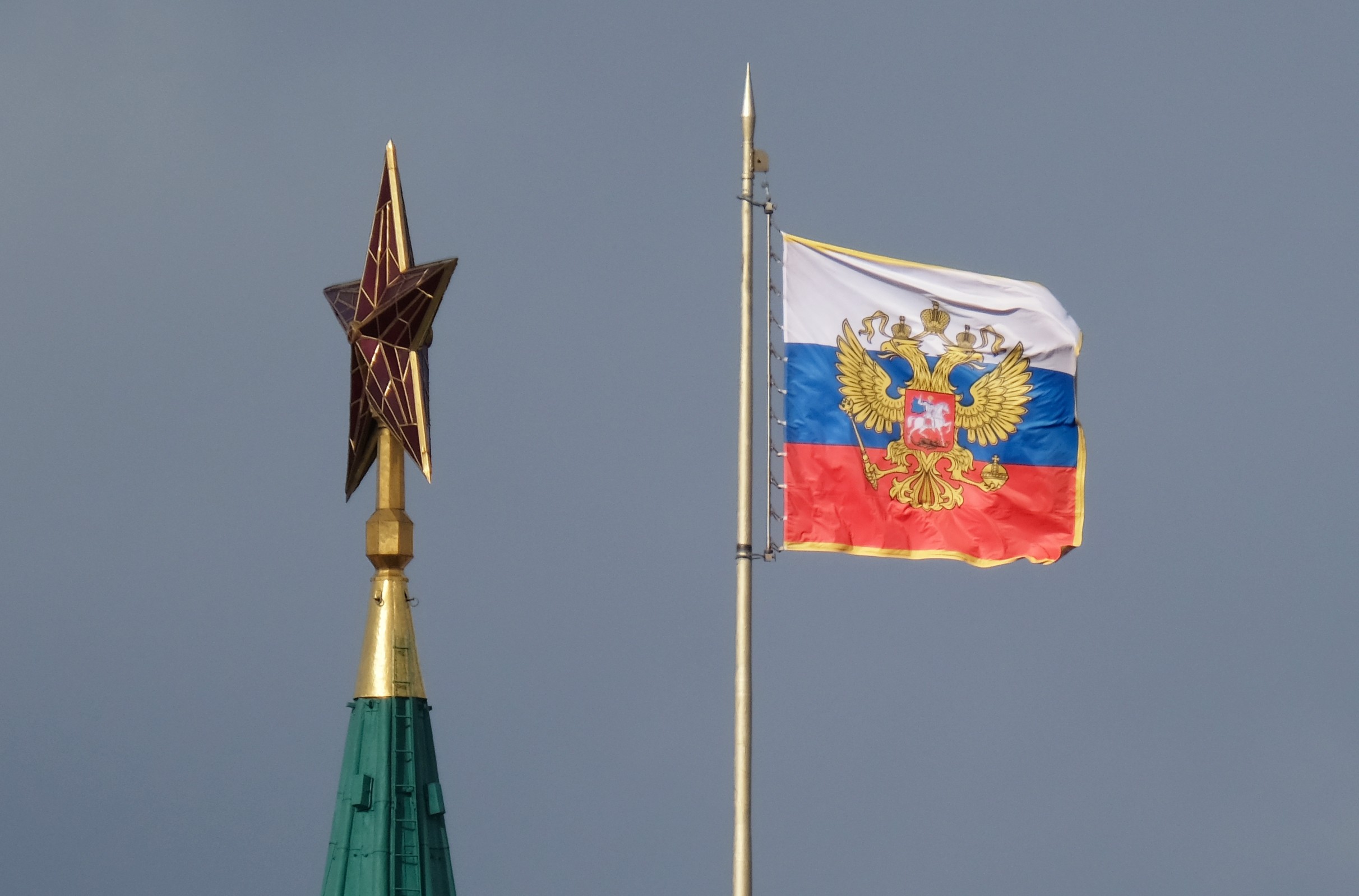 









Государственный флаг Российской Федерации на Красной площади.
Фото: &copy; РИА Новости/Максим Блинов





















