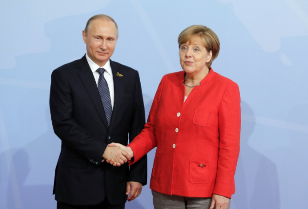 Владимир Путин, Ангела Меркель. Фото: &copy; РИА Новости