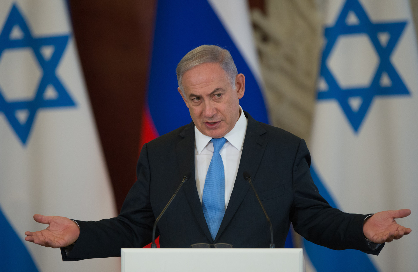Премьер-министр Израиля Биньямин Нетаньяху. Фото: &copy; РИА Новости/Сергей Гунеев