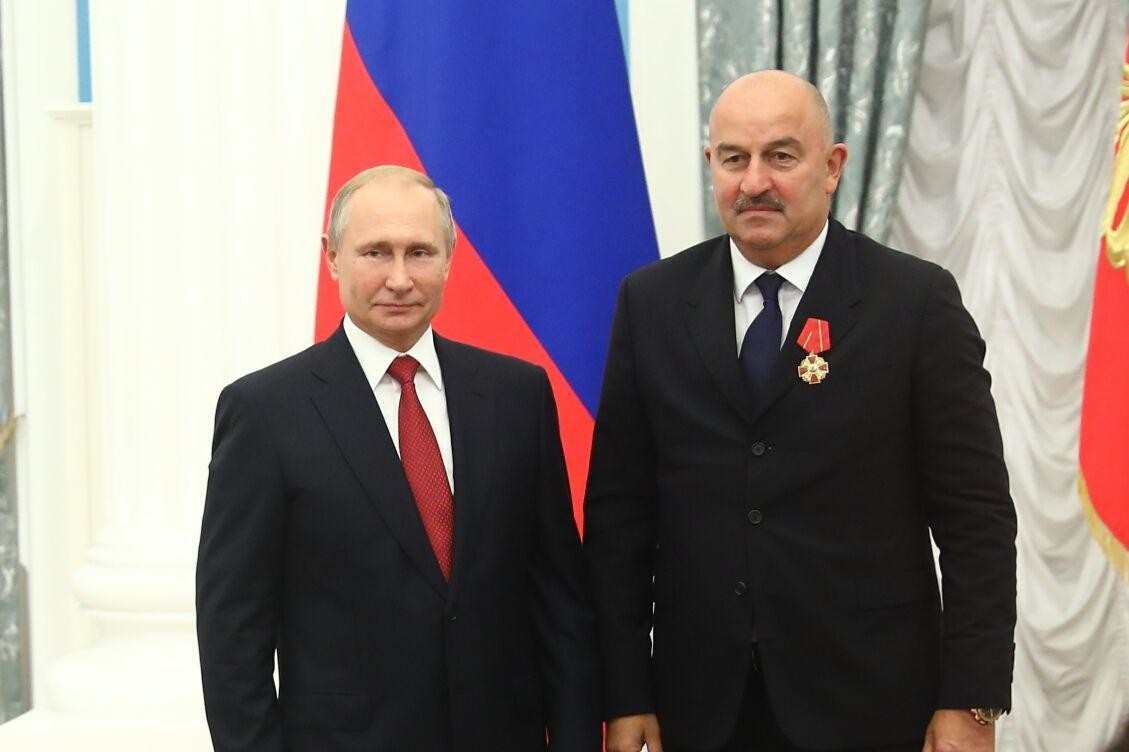 Владимир Путин и Станислав Черчесов. Фото: &copy;L!FE/Андрей Тишин