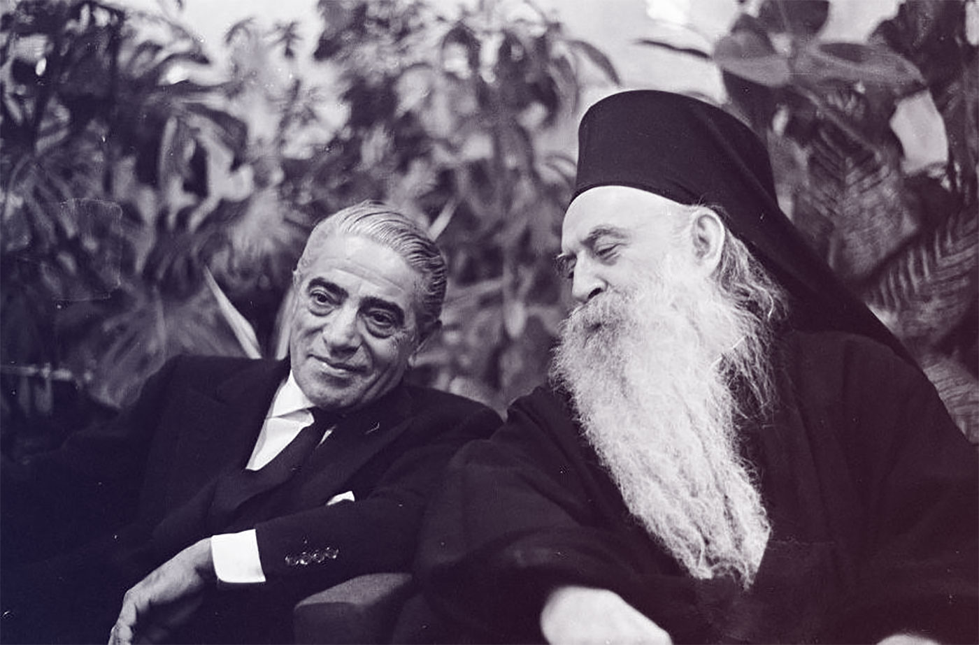 Аристотель Онассис (слева). Фото: © Wikipedia / Nationaal Archief 
