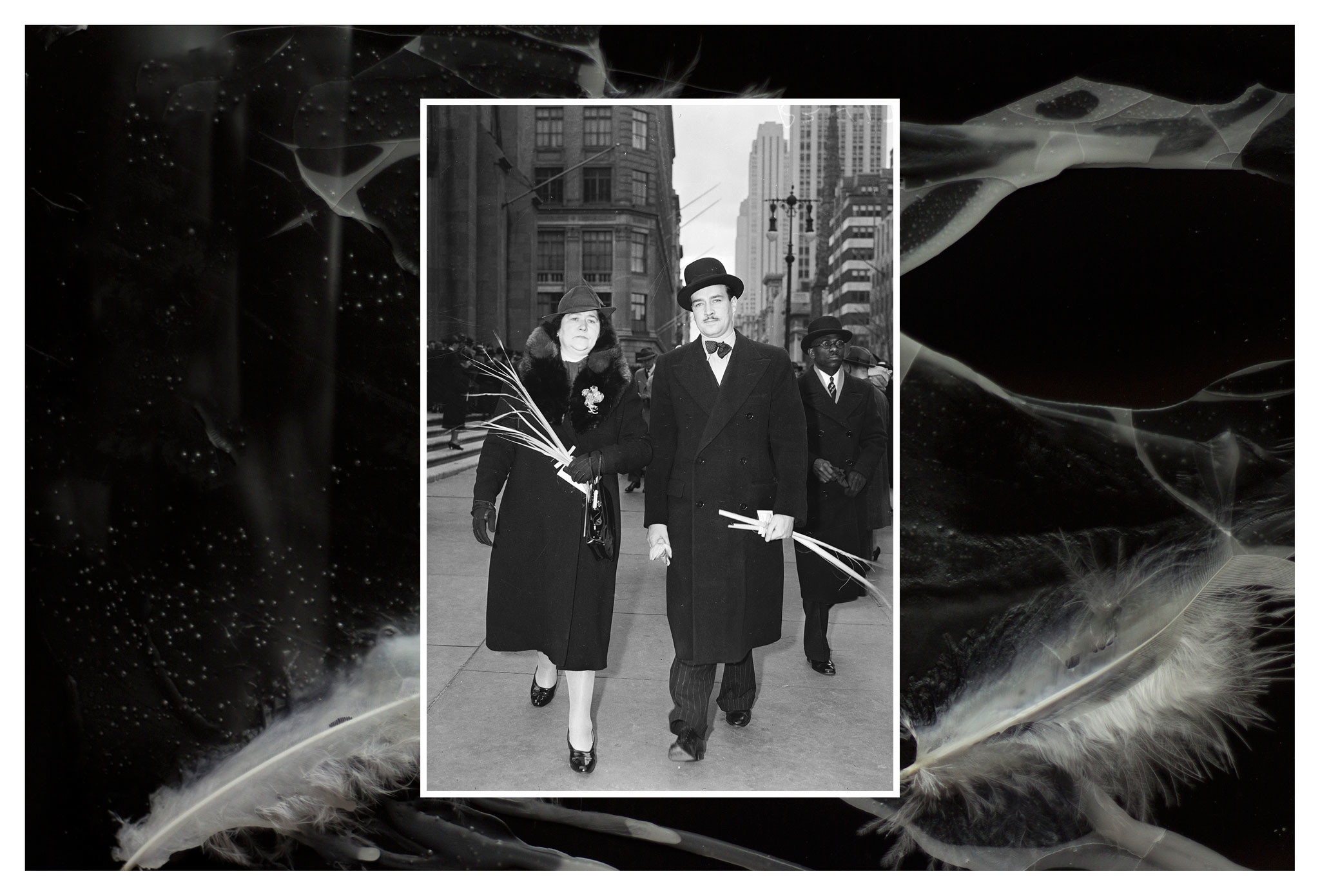 Уильям Патрик Гитлер, 28 лет, и его мать г-жа Алоис Гитлер в Нью-Йорке 2 апреля 1939 года. Фото: © AP Photo