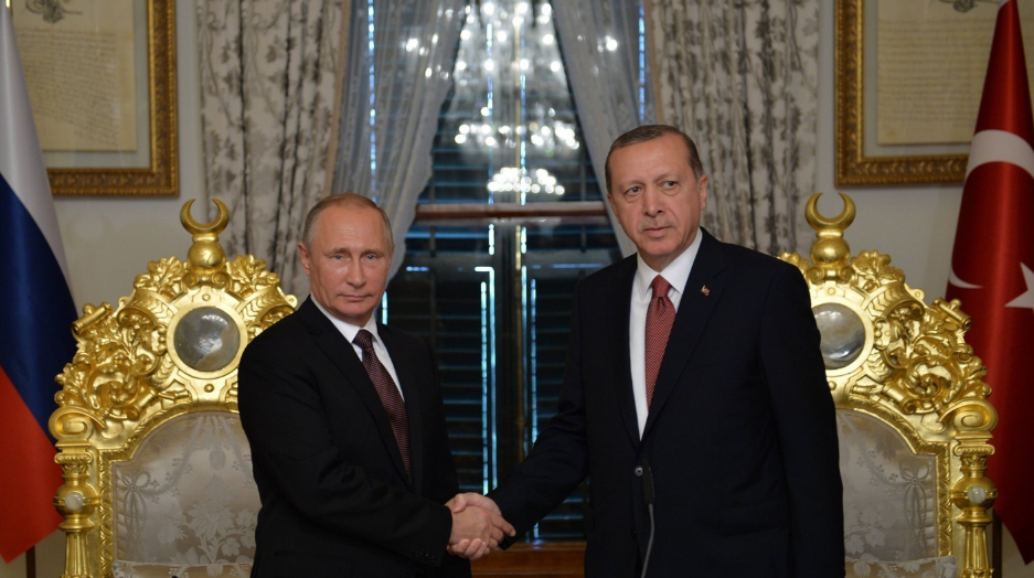 Владимир Путин и Реджеп Эрдоган. Фото: &copy; РИА Новости/Алексей Дружинин