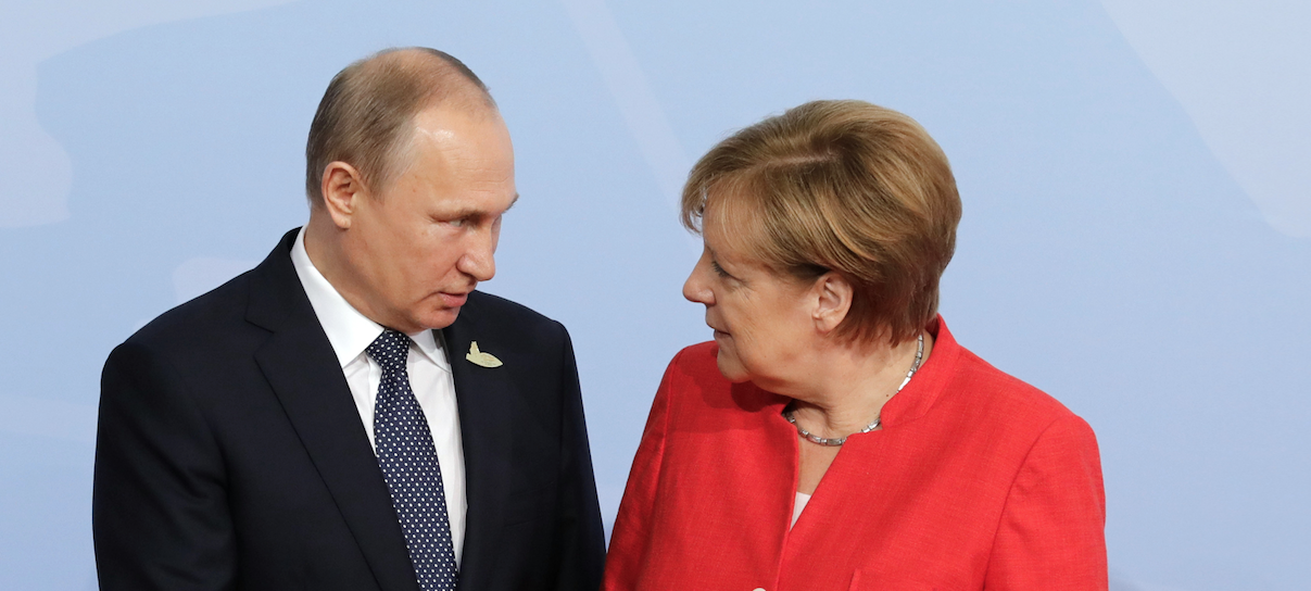 Владимир Путин и Ангела Меркель. Фото: &copy; РИА &ldquo;Новости&rdquo;&nbsp; / Михаил Метцель
