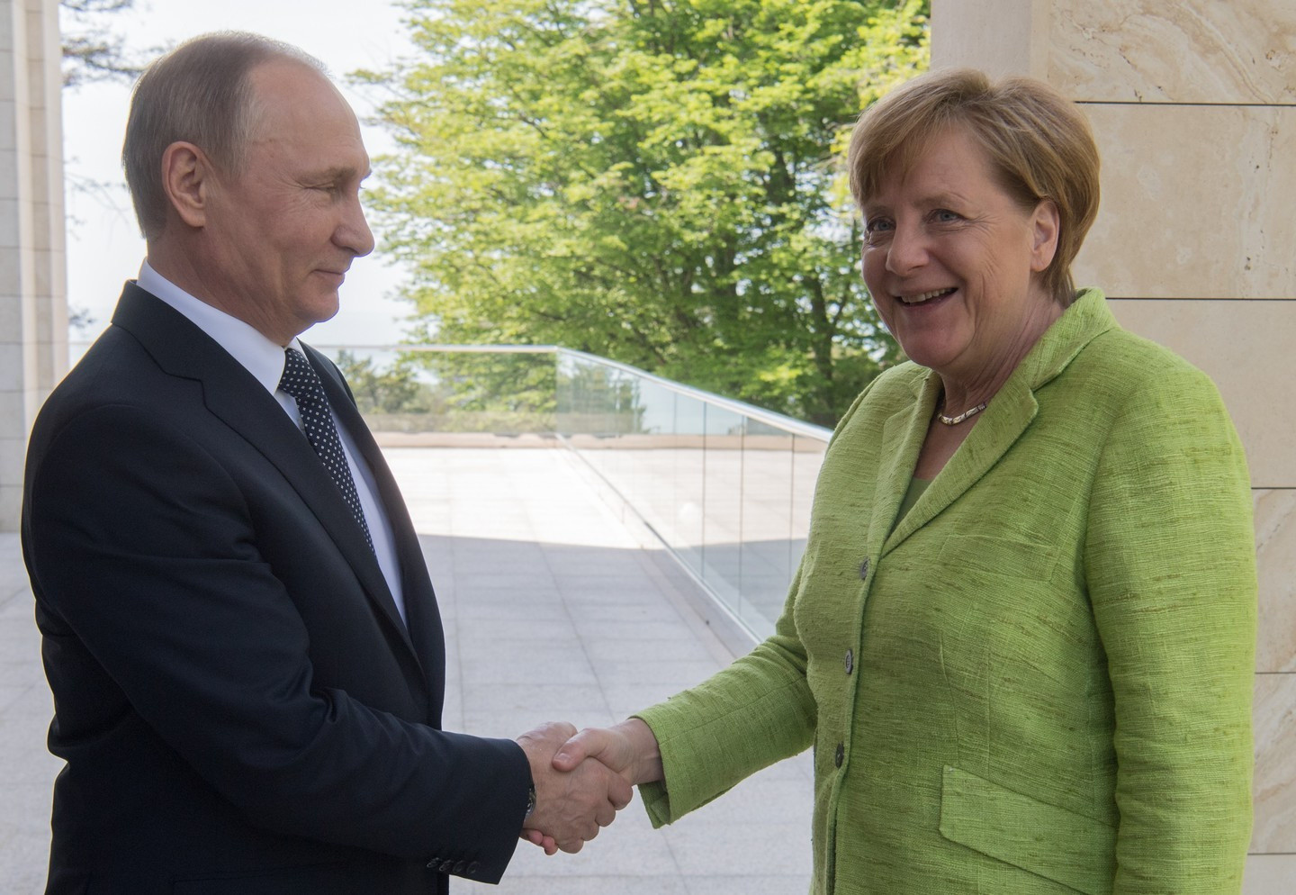 Президент России Владмир Путин и канцлер Германии Ангела Меркель. Фото: &copy; РИА "Новости"