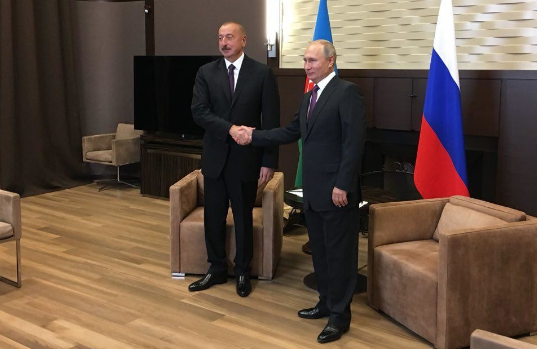 Президент Азербайджана Ильхам Алиев и президент России Владимир Путин. Фото: &copy;L!FE


