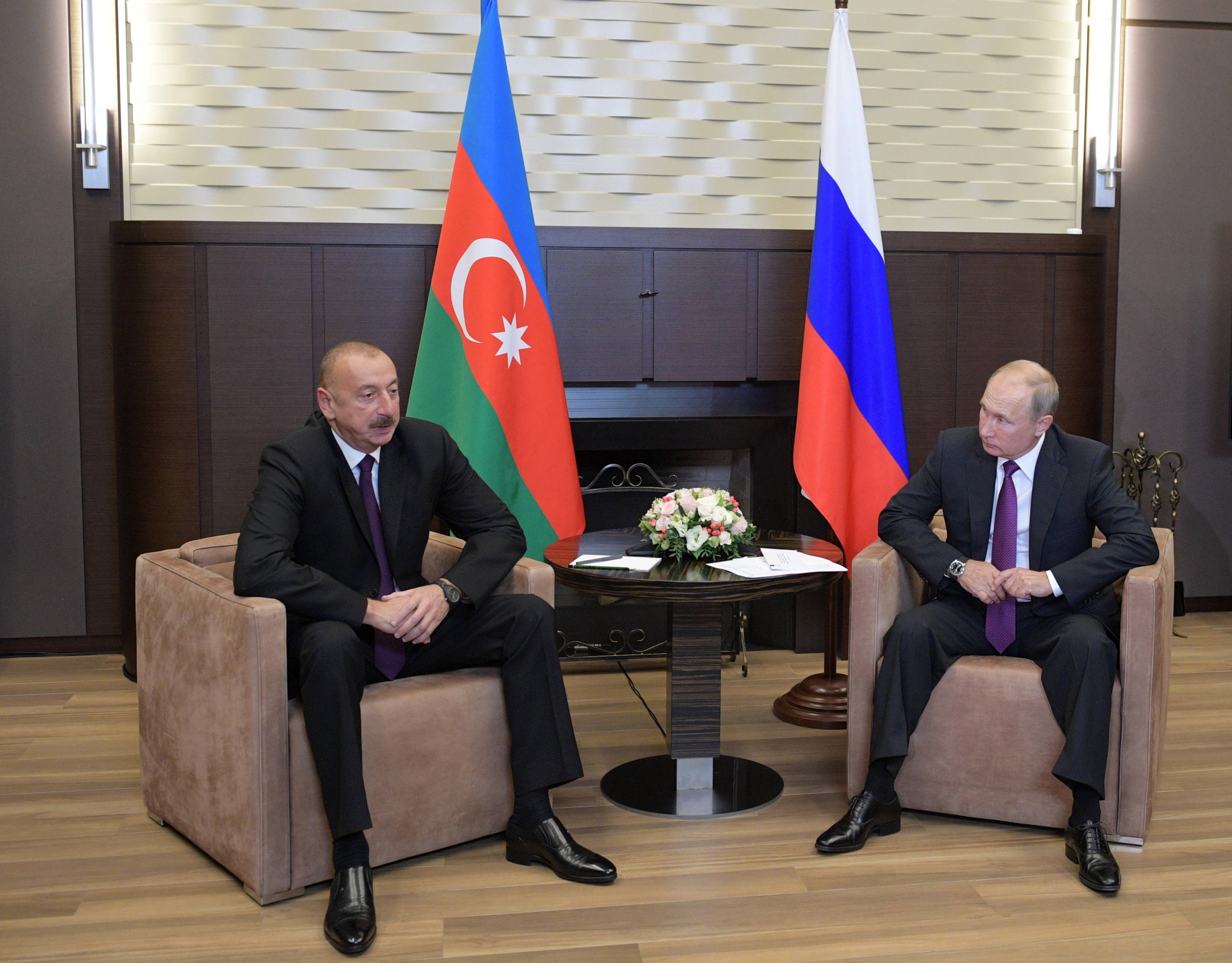 Азербайджан россия закрыта. Встреча Путина и Алиева.