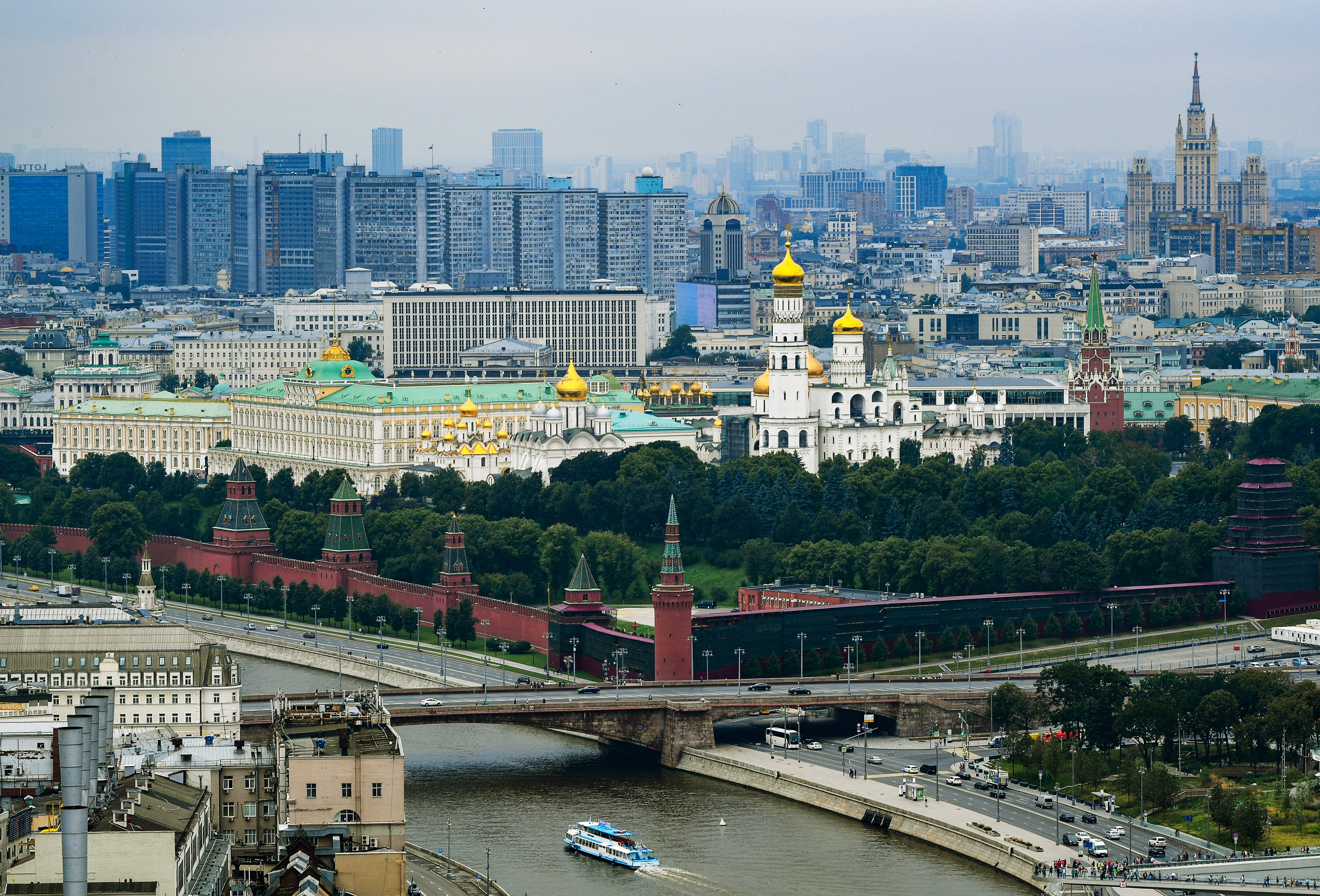 Московский. Центр столицы Москва. Москва - столица России. Панорамы Москвы с воздуха. Высотки Москвы.