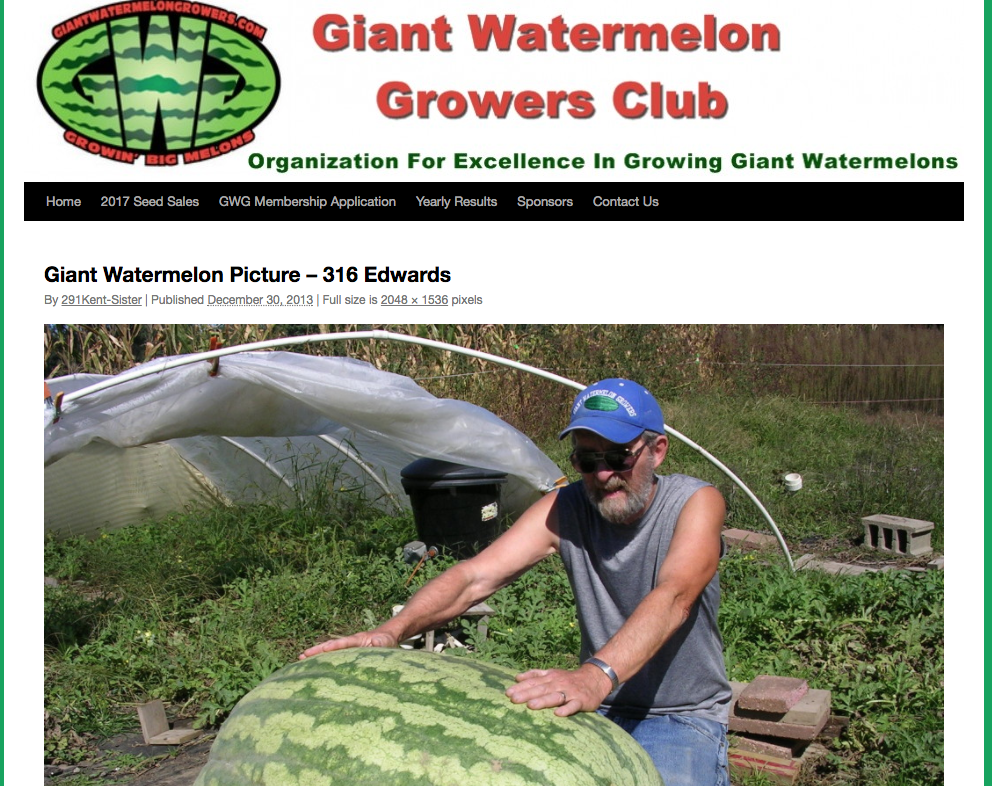 Скриншот страницы giantwatermelongrowers.com