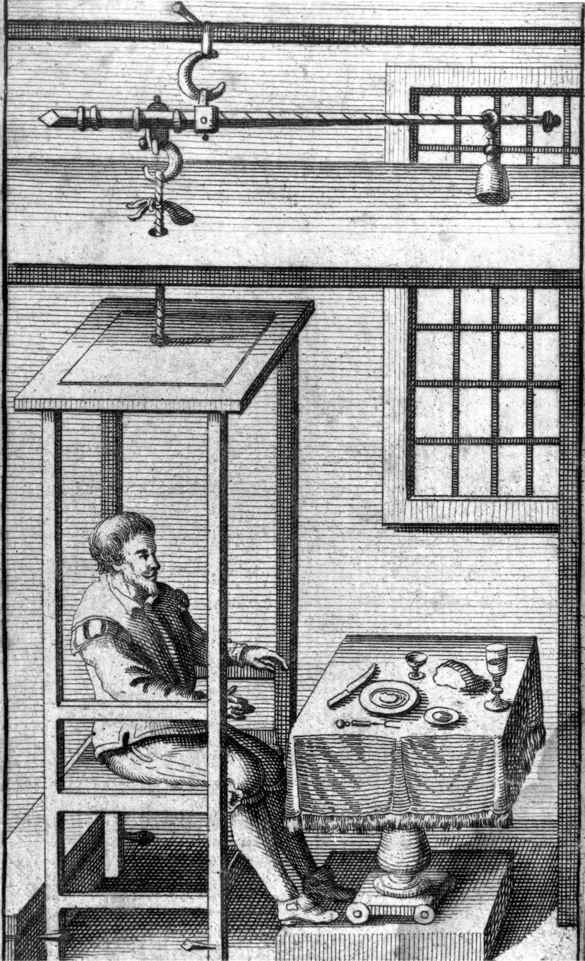 Изобретение Санторио Санкториуса. Изображение: © commons.wikimedia.org