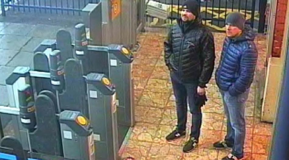 Александр Петров и Руслан Боширов. Фото: Metropolitan Police




