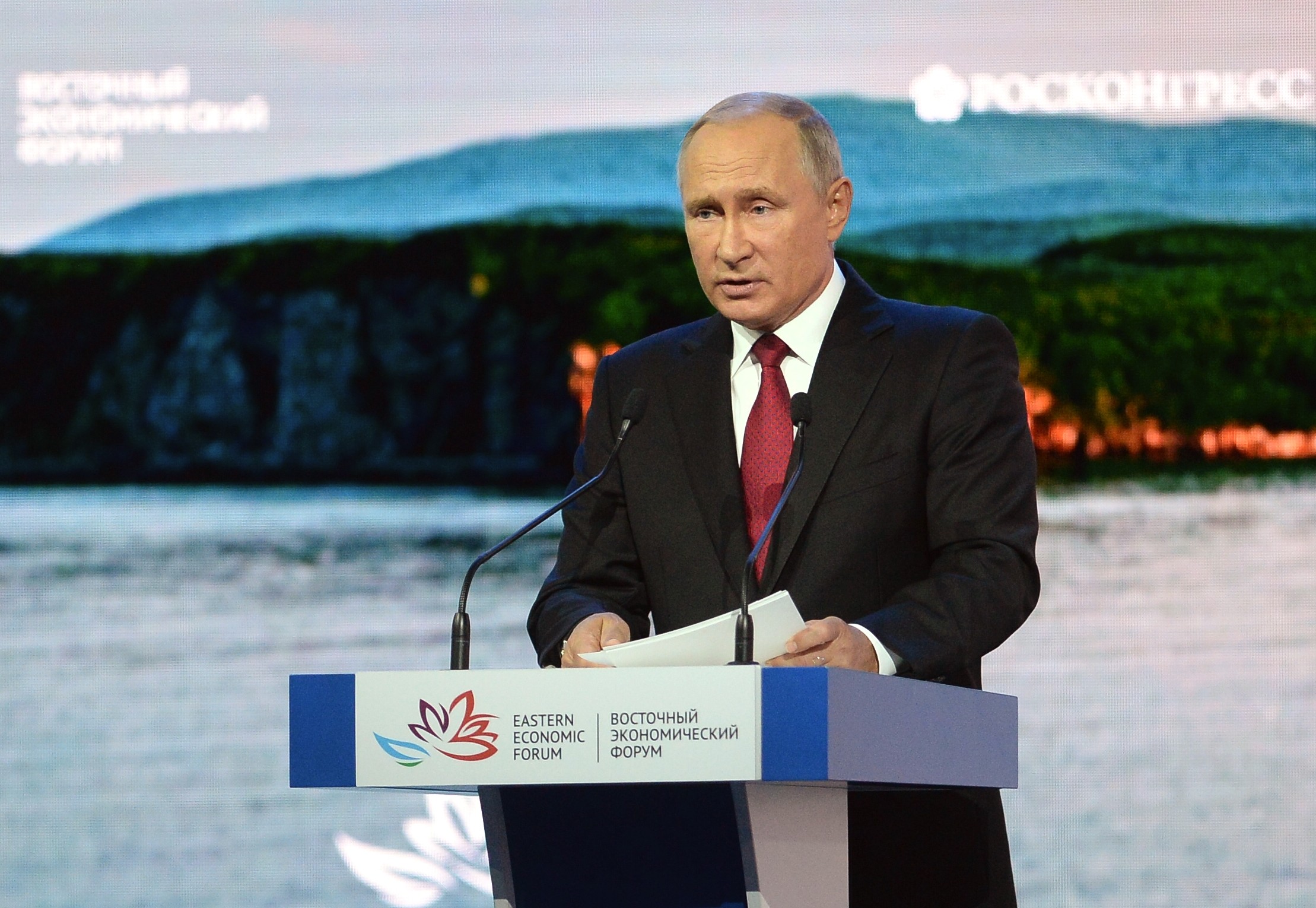 Президент РФ Владимир Путин. Фото: &copy;РИА Новости/Сергей Мамонтов