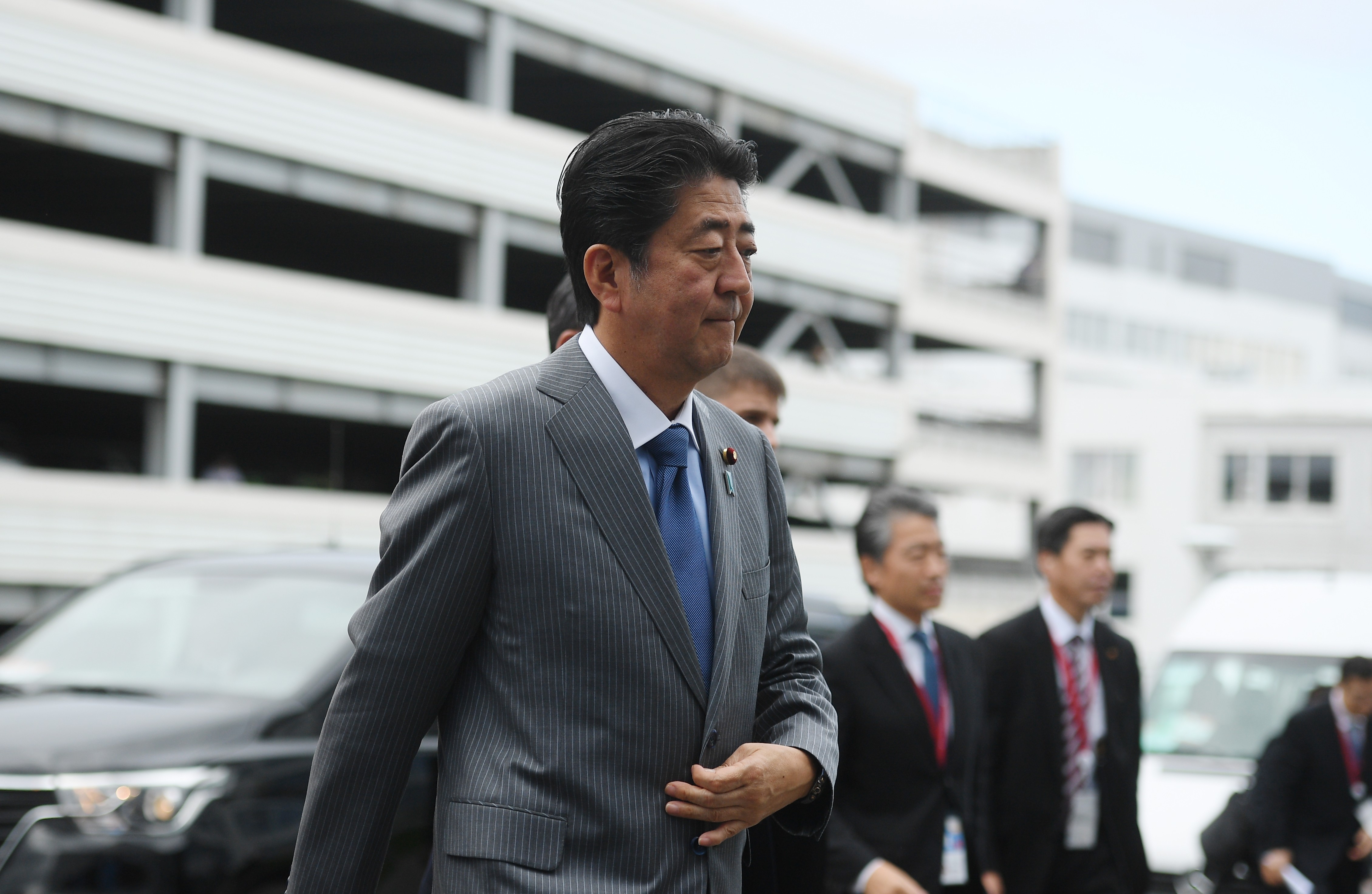 Премьер-министр Японии Синдзо Абэ. Фото: &copy;РИА Новости/Владимир Астапкович