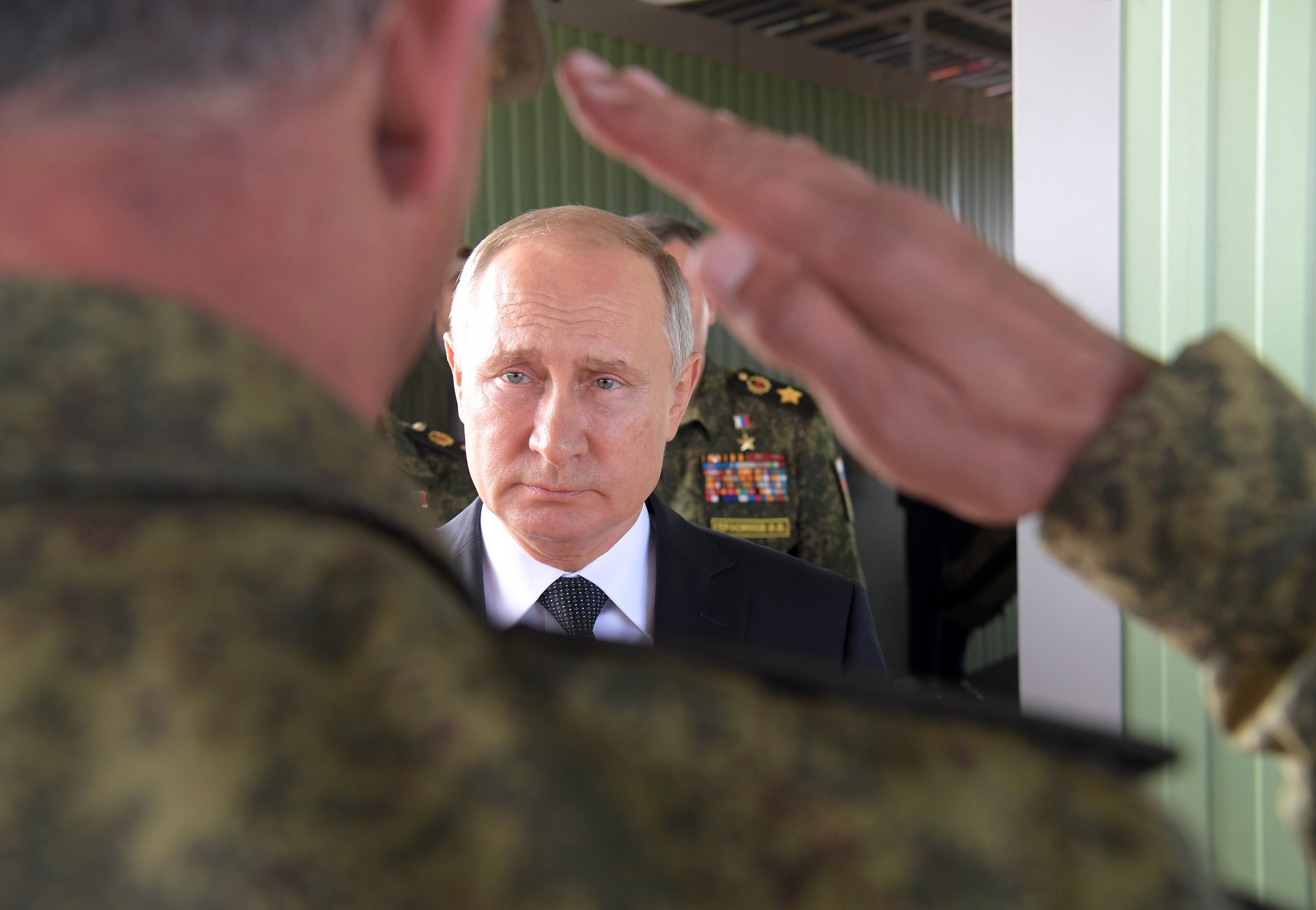 Президент РФ Владимир Путин. Фото: &copy; РИА Новости/Сергей Гунеев