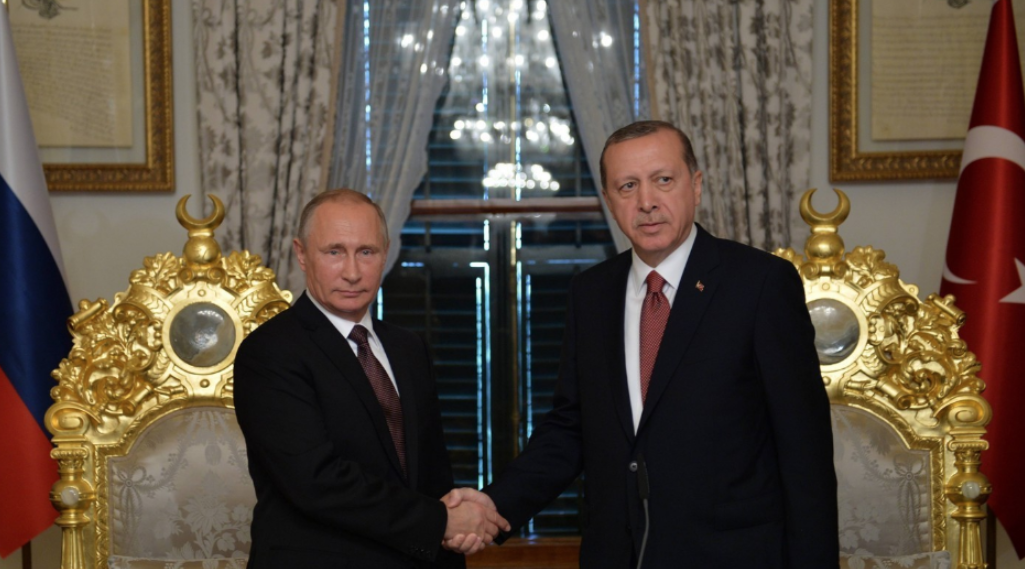 Владимир Путин и Реджеп Эрдоган. Фото: &copy; РИА Новости/Алексей Дружинин