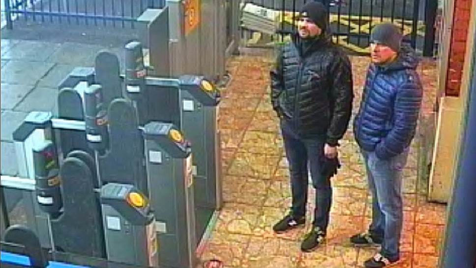 Александр Петров и Руслан Боширов. Фото: &copy; Metropolitan Police
