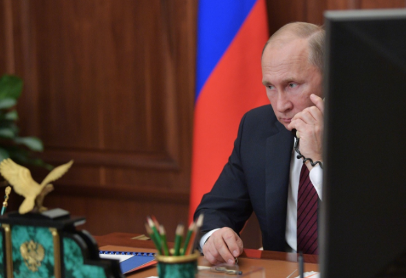 Владимир Путин. Фото: &copy; РИА Новости/Алексей Дружинин









