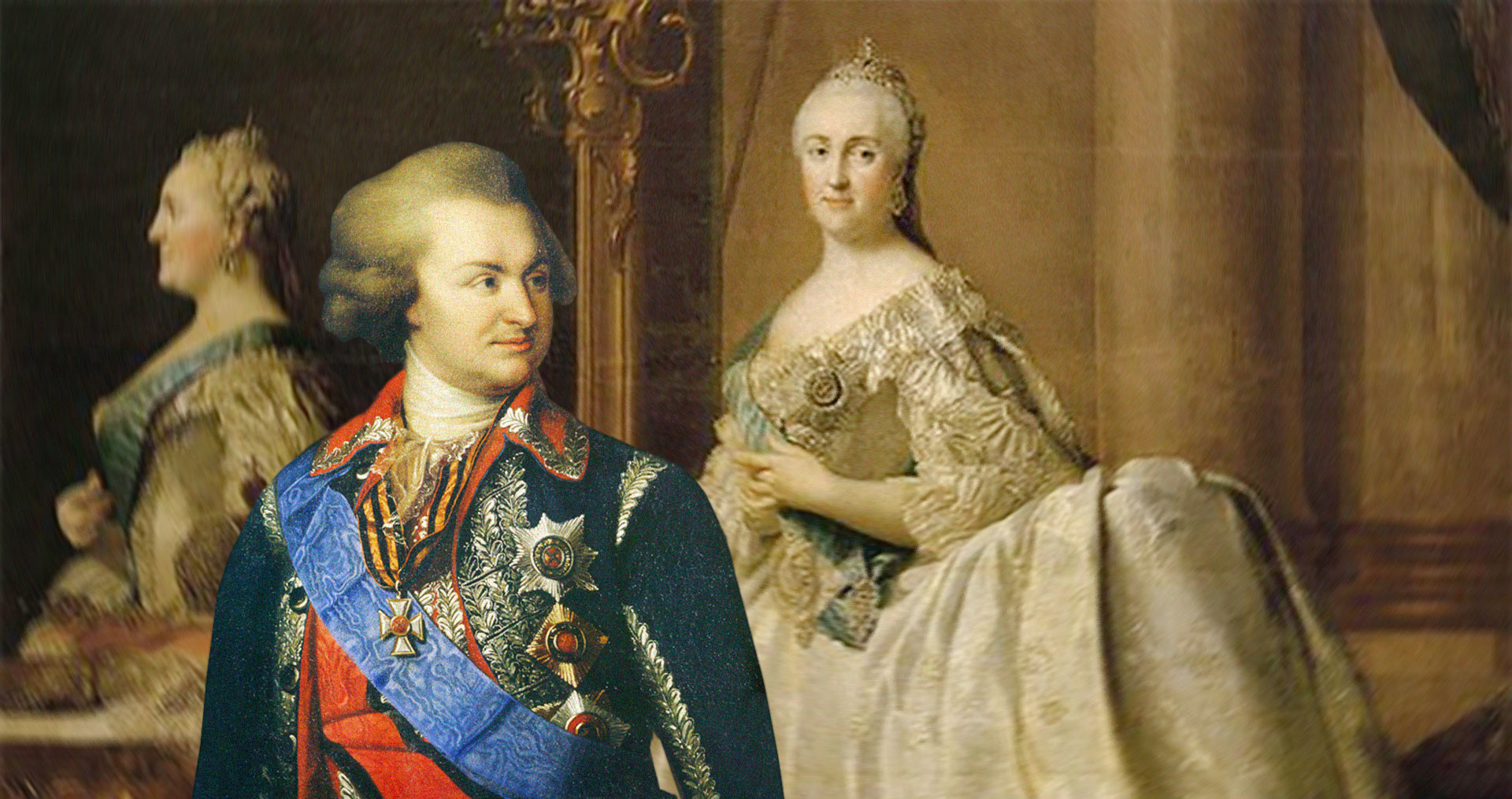 Граф Орлов и Екатерина 2