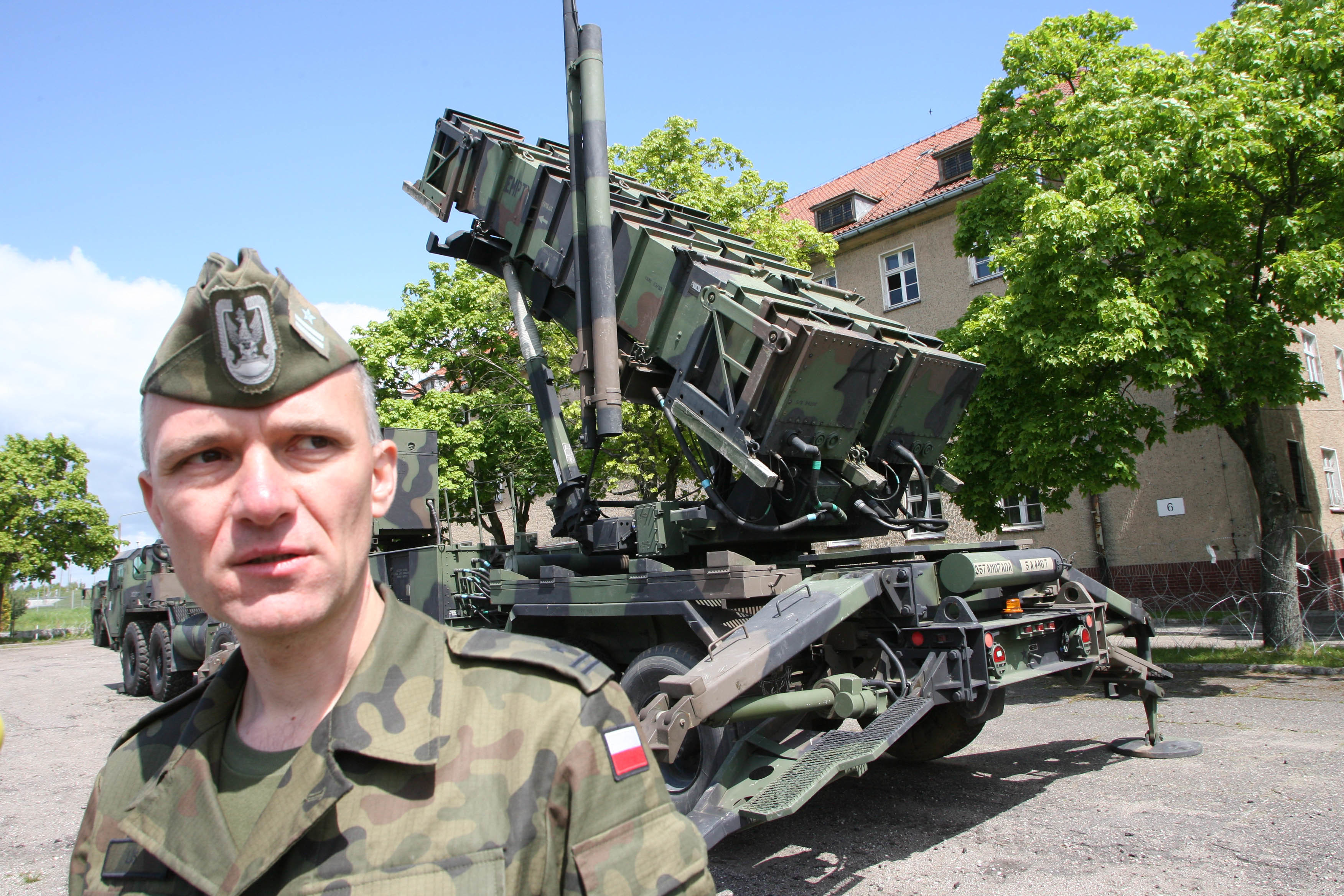Батарея американских ракет ПВО "Пэтриот" в Польше. Фото: &copy;РИА Новости/Игорь Зарембо
