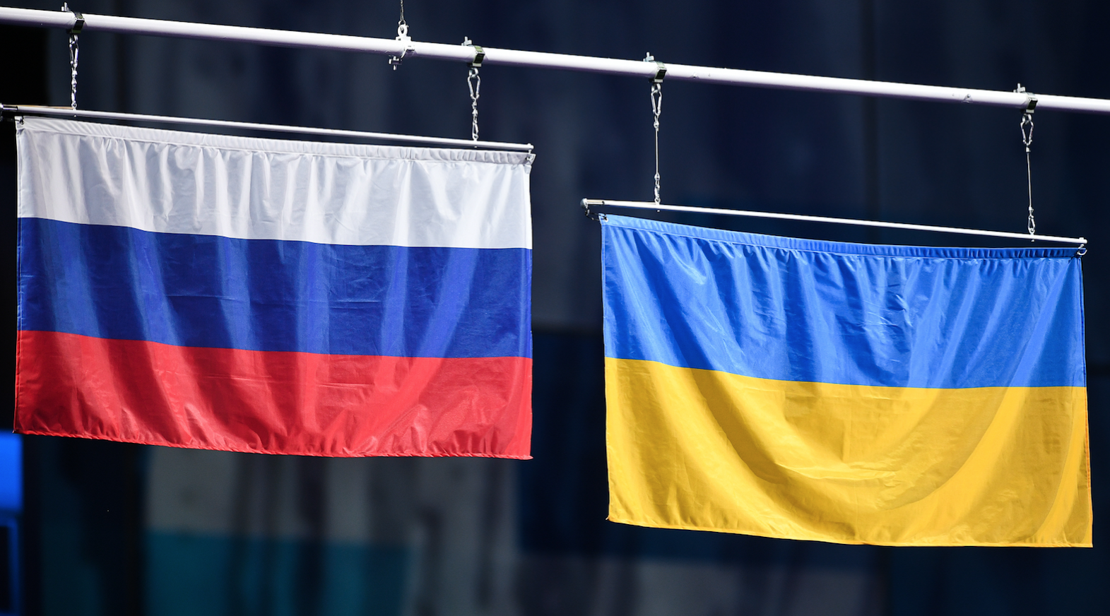 Флаги России и Украины. Фото: &copy; РИА "Новости" /&nbsp;Александр Вильф