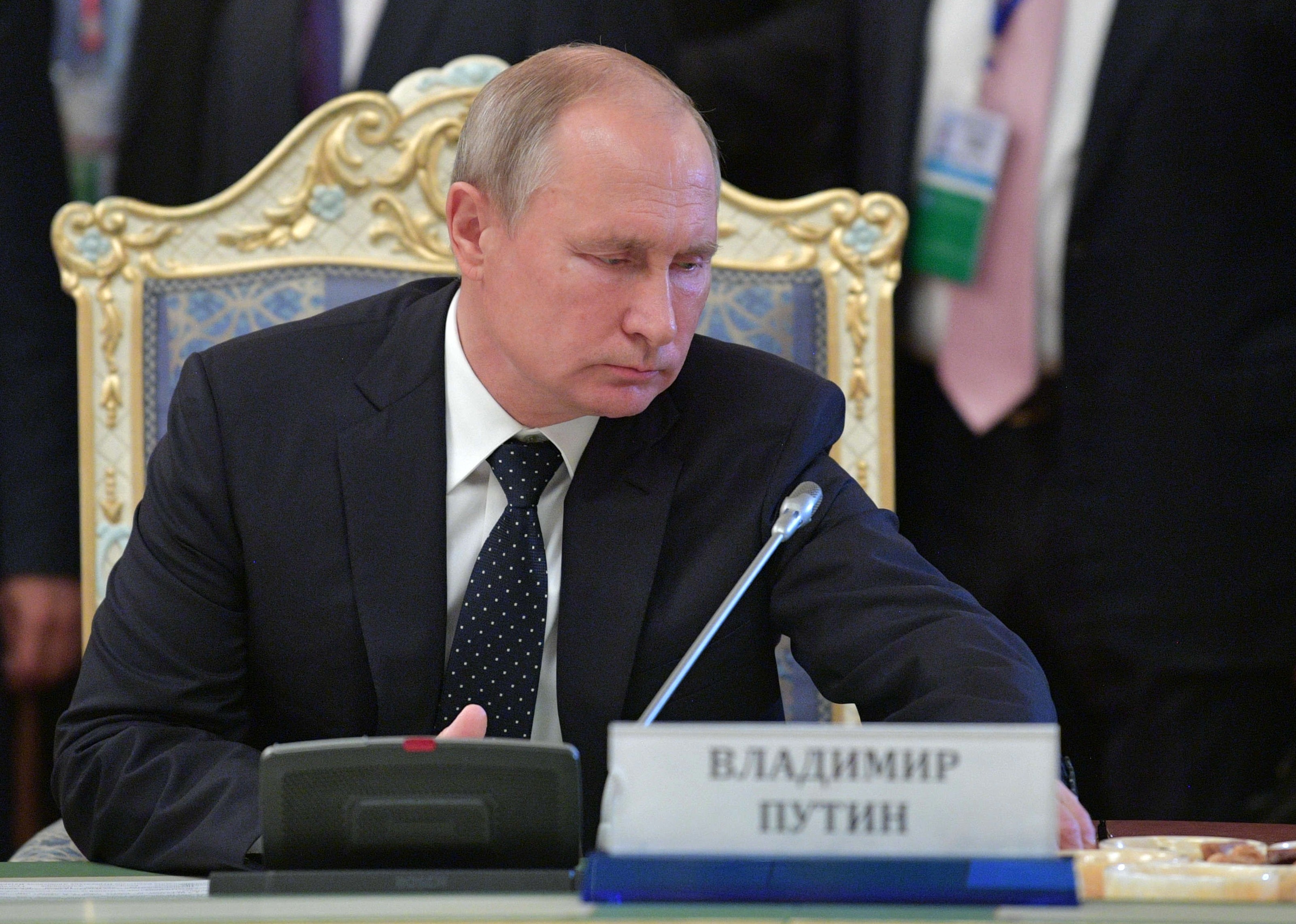 <p>Президент РФ Владимир Путин. Фото: &copy; РИА Новости/Алексей Дружинин</p>