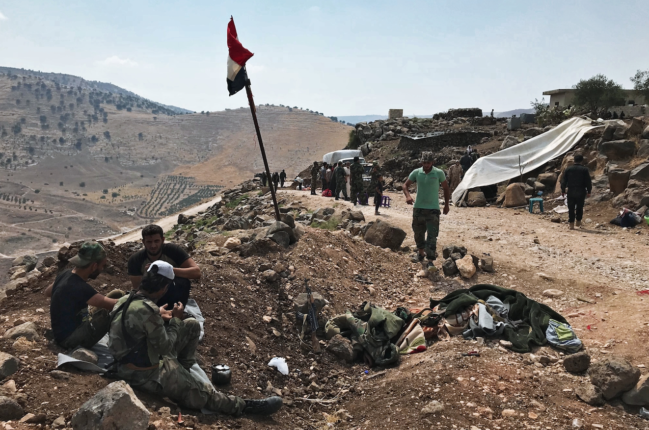 Сирийско-иорданская граница в августе 2018 года. Фото: &copy; РИА "Новости" /&nbsp;Михаил Алаеддин