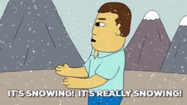 It's snowing. Мем вау снег. Лето снег Мем. It's snowing today.