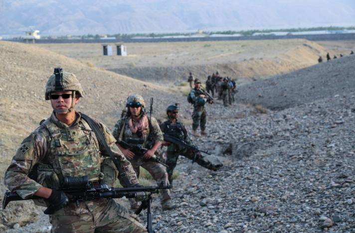 Американские пехотинцы.&nbsp;Фото : NATO / Sgt. Joe Parrish