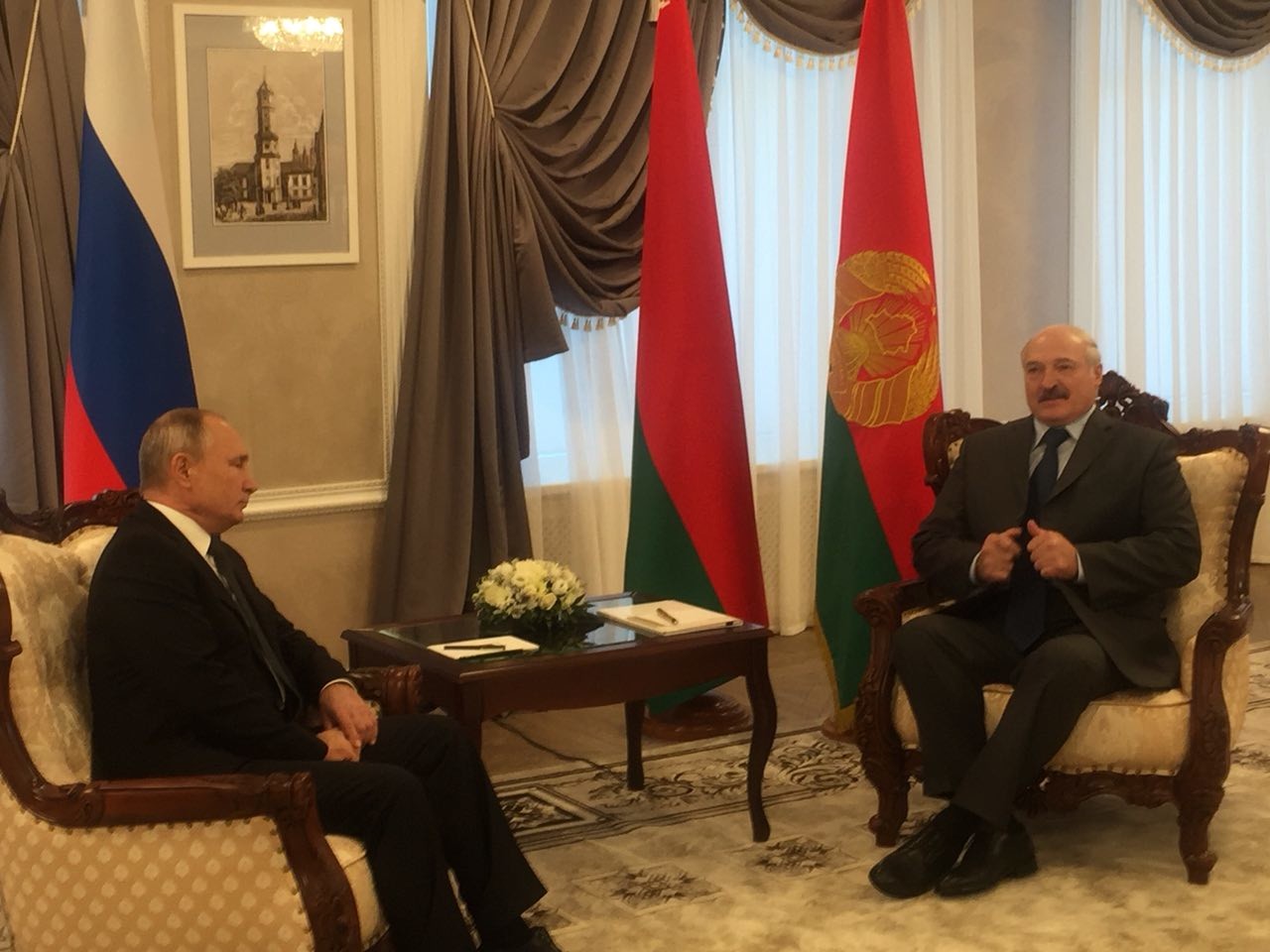 Владимир Путин, Александр Лукашенко. Фото: &copy;L!FE