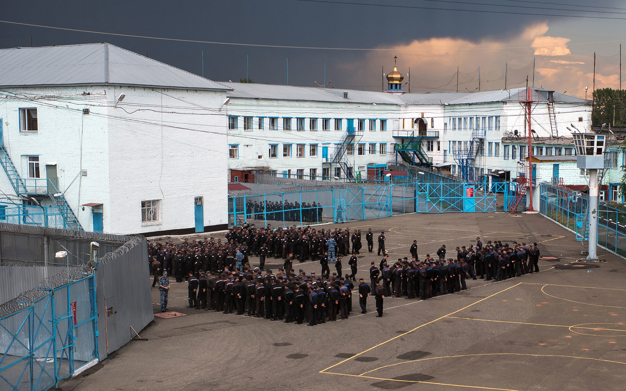 Заключённые исправительной колонии № 6 в Омске. Фото: © РИА Новости / Алексей Мальгавко